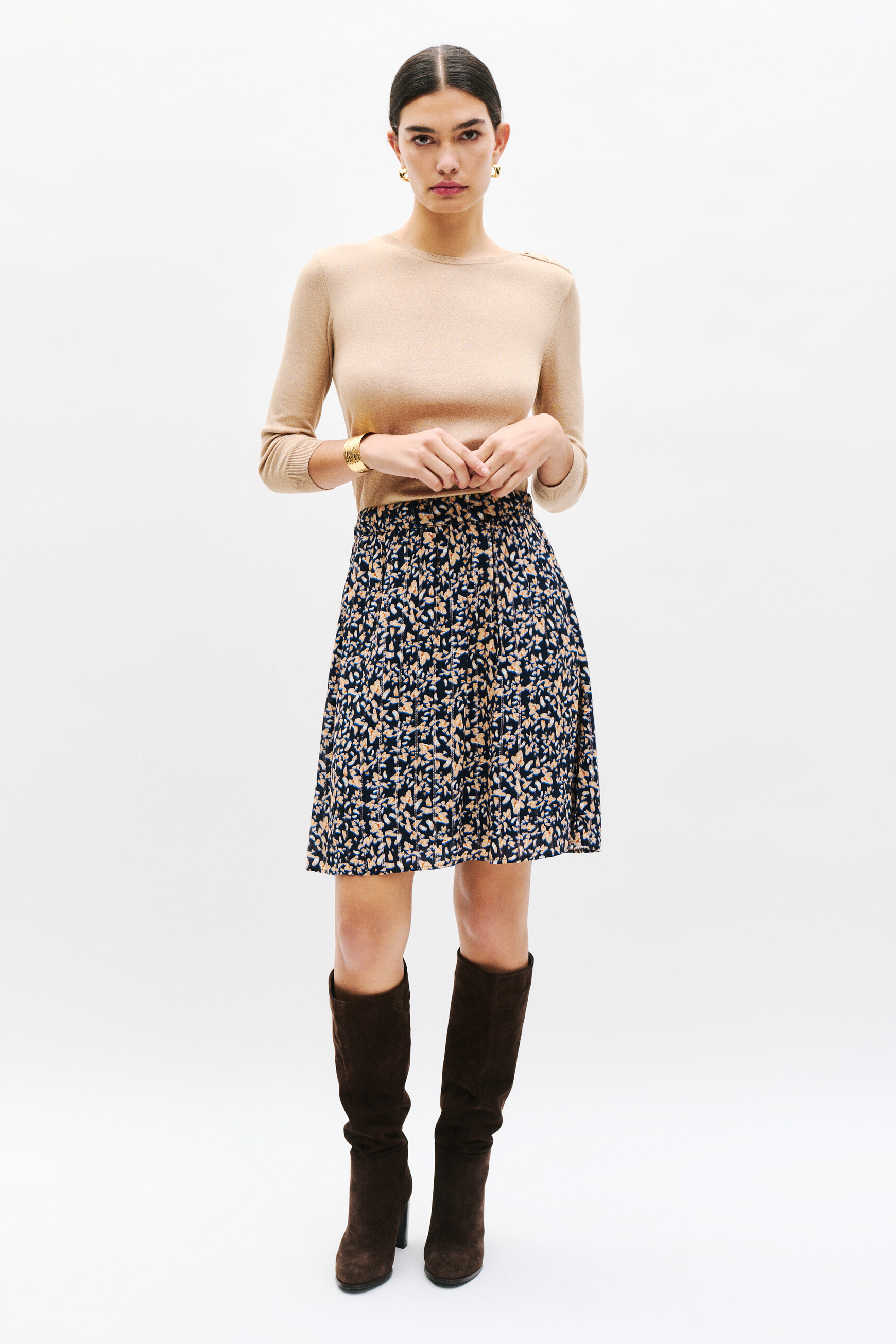 jupe jela bleu marine femme Jupe Jela bleu marine femme