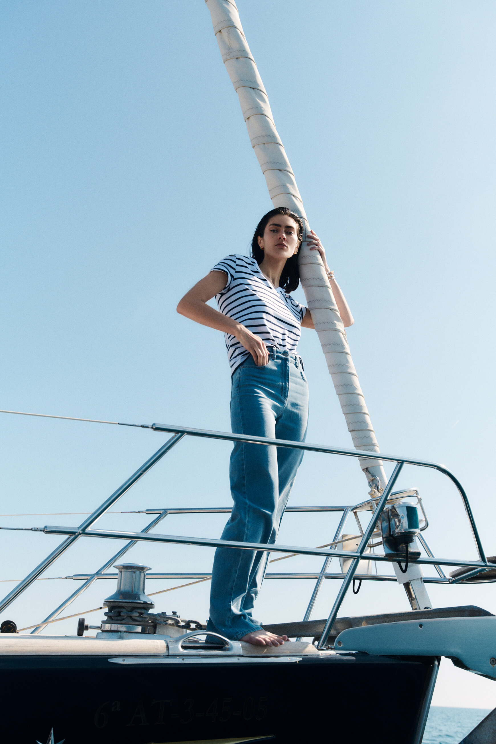 Pantalón Pnick azul celeste mujer