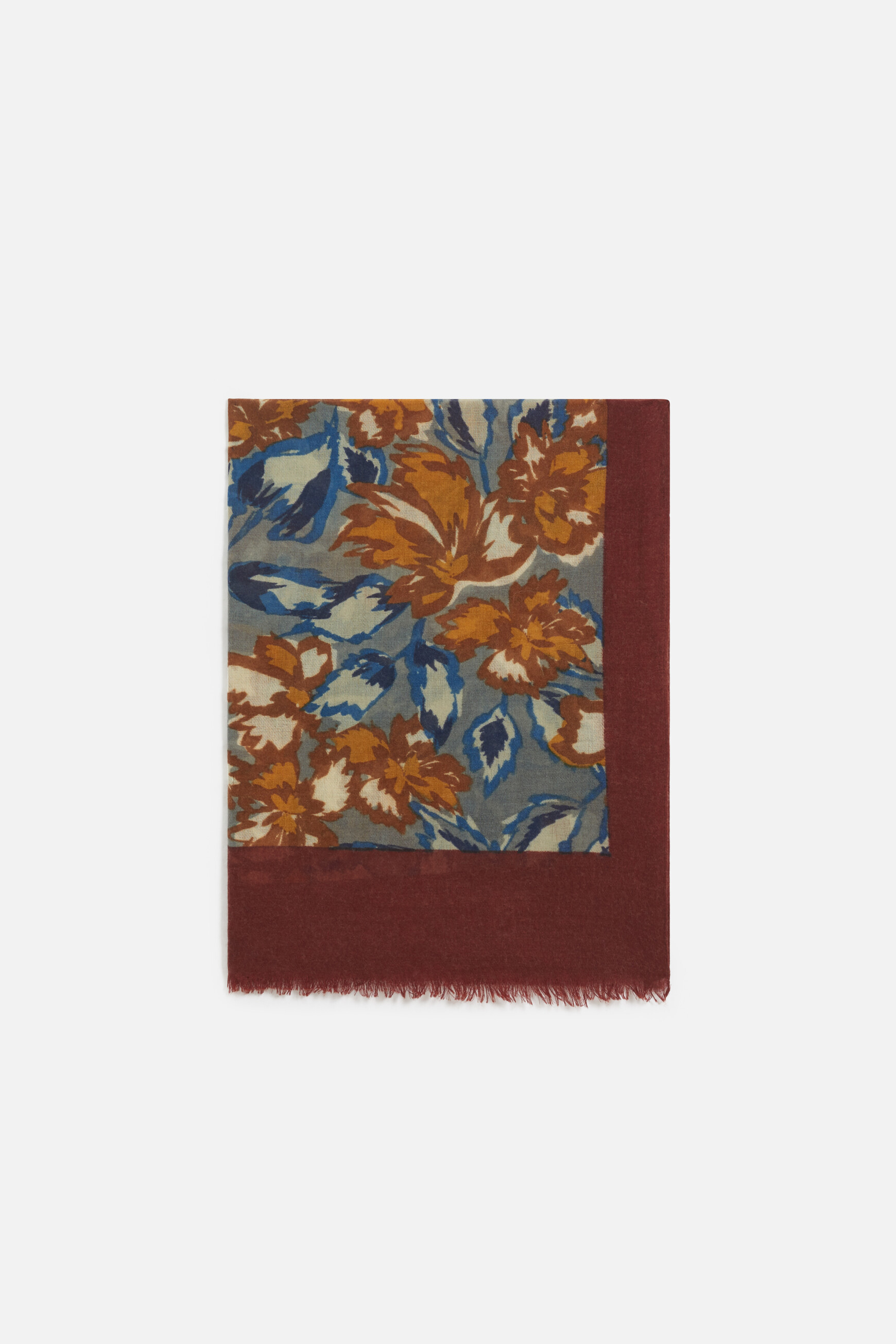 foulard flora denim stone femme Foulard flora denim stone femme