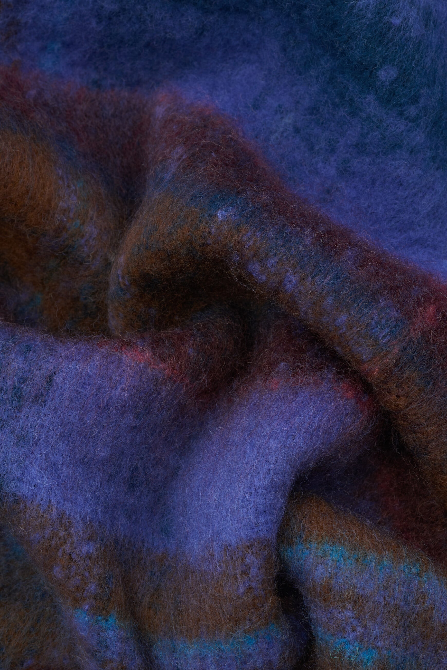 Loulous scarf blue woman