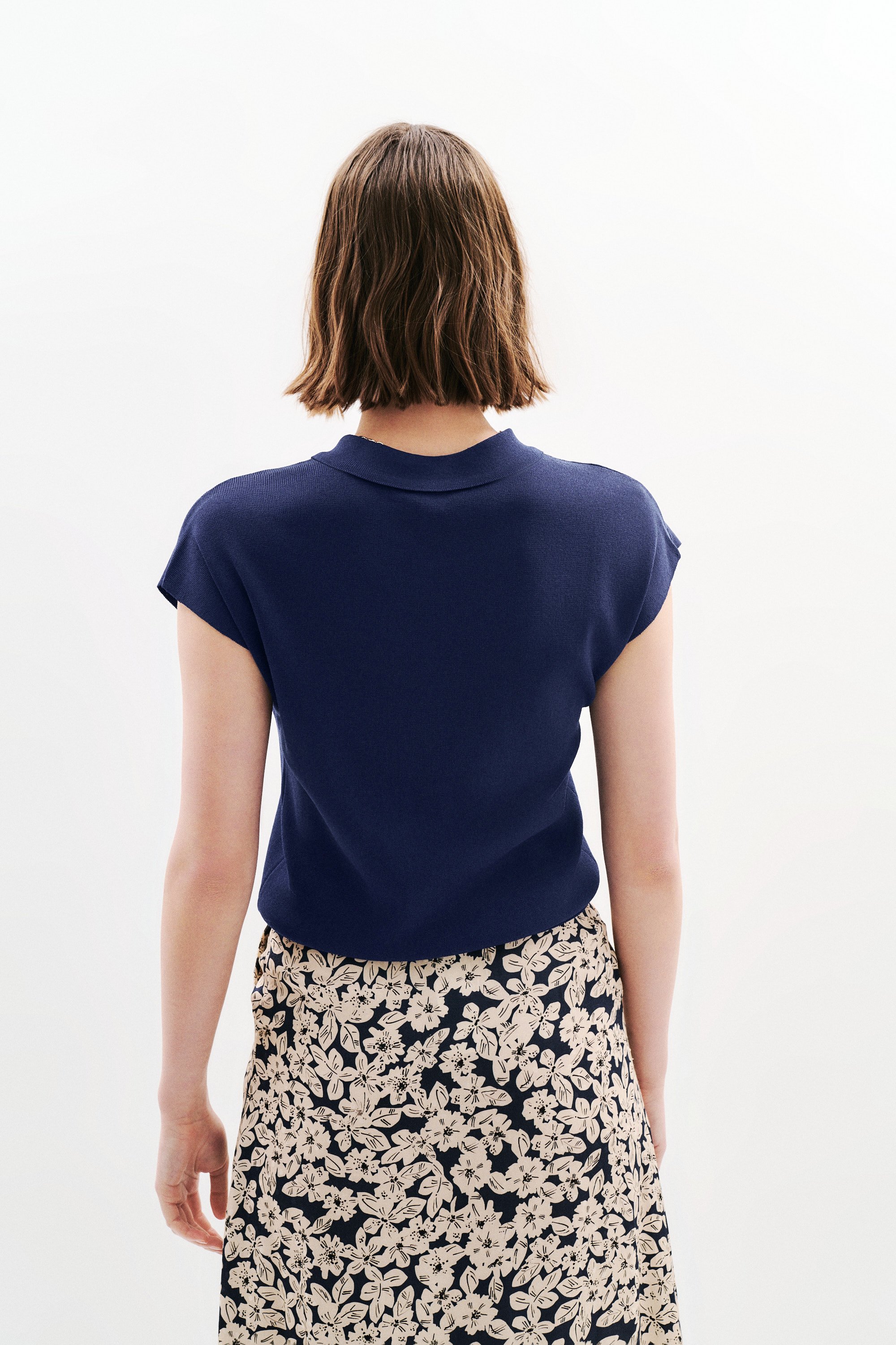 pull mruben bleu fonce femme Pull Mruben bleu foncé femme