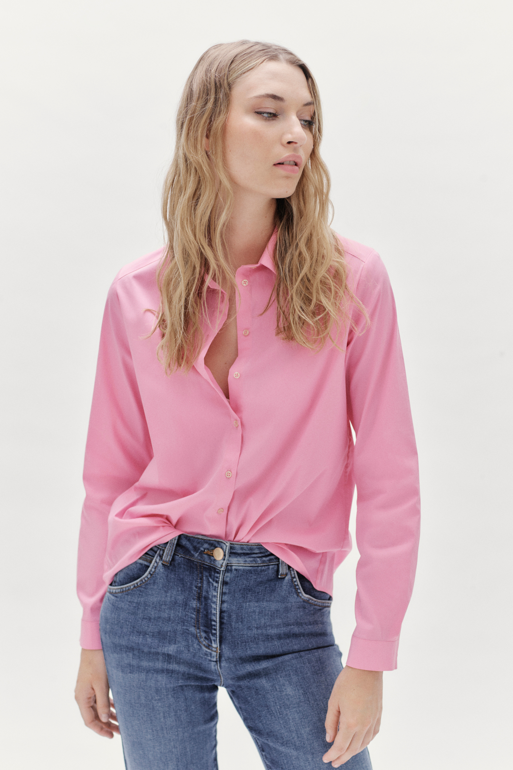 chemisier jessica pop rose fushia femme chemisier jessica pop rose fushia femme