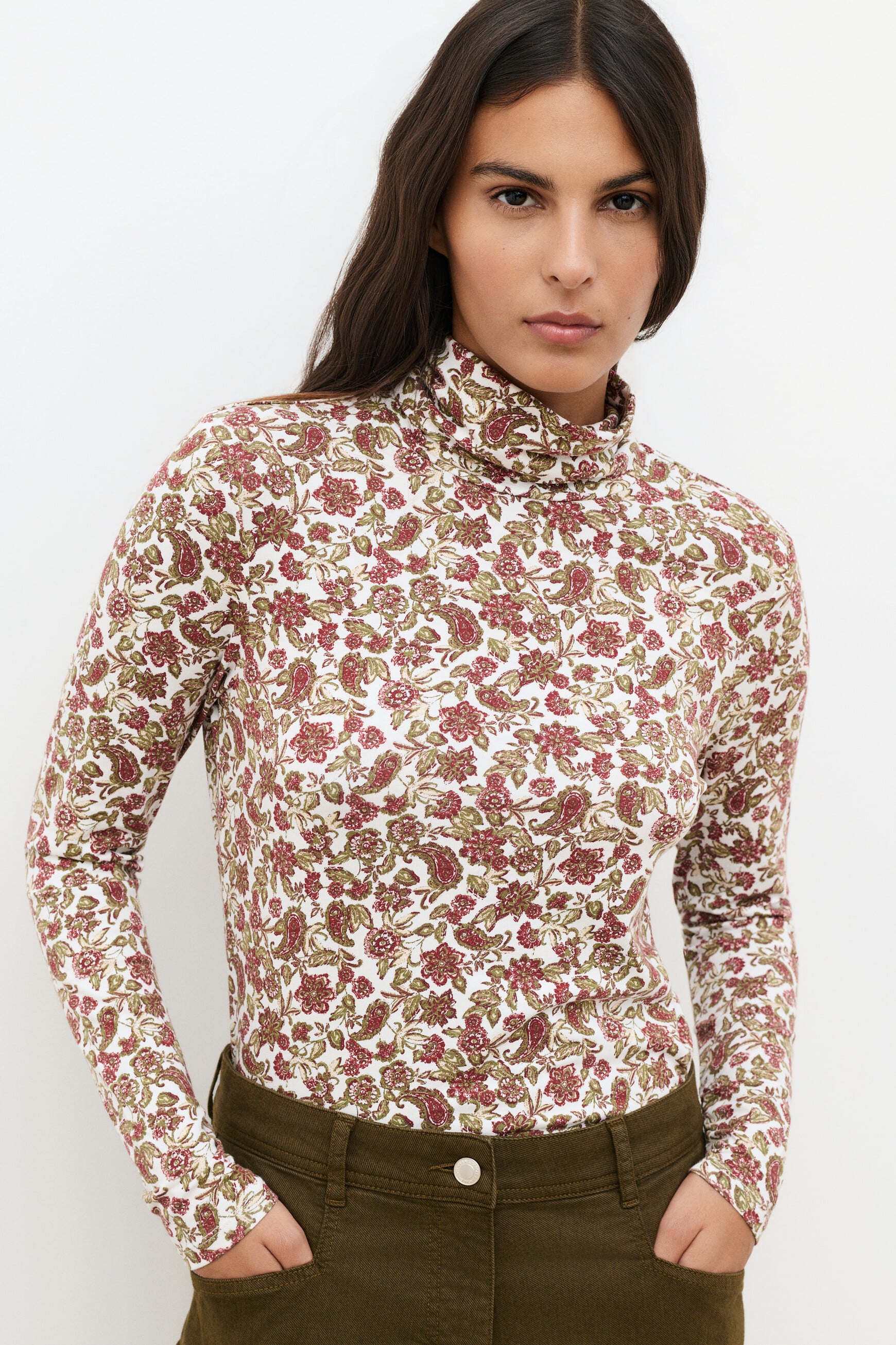 T-shirt Tnara creme femme