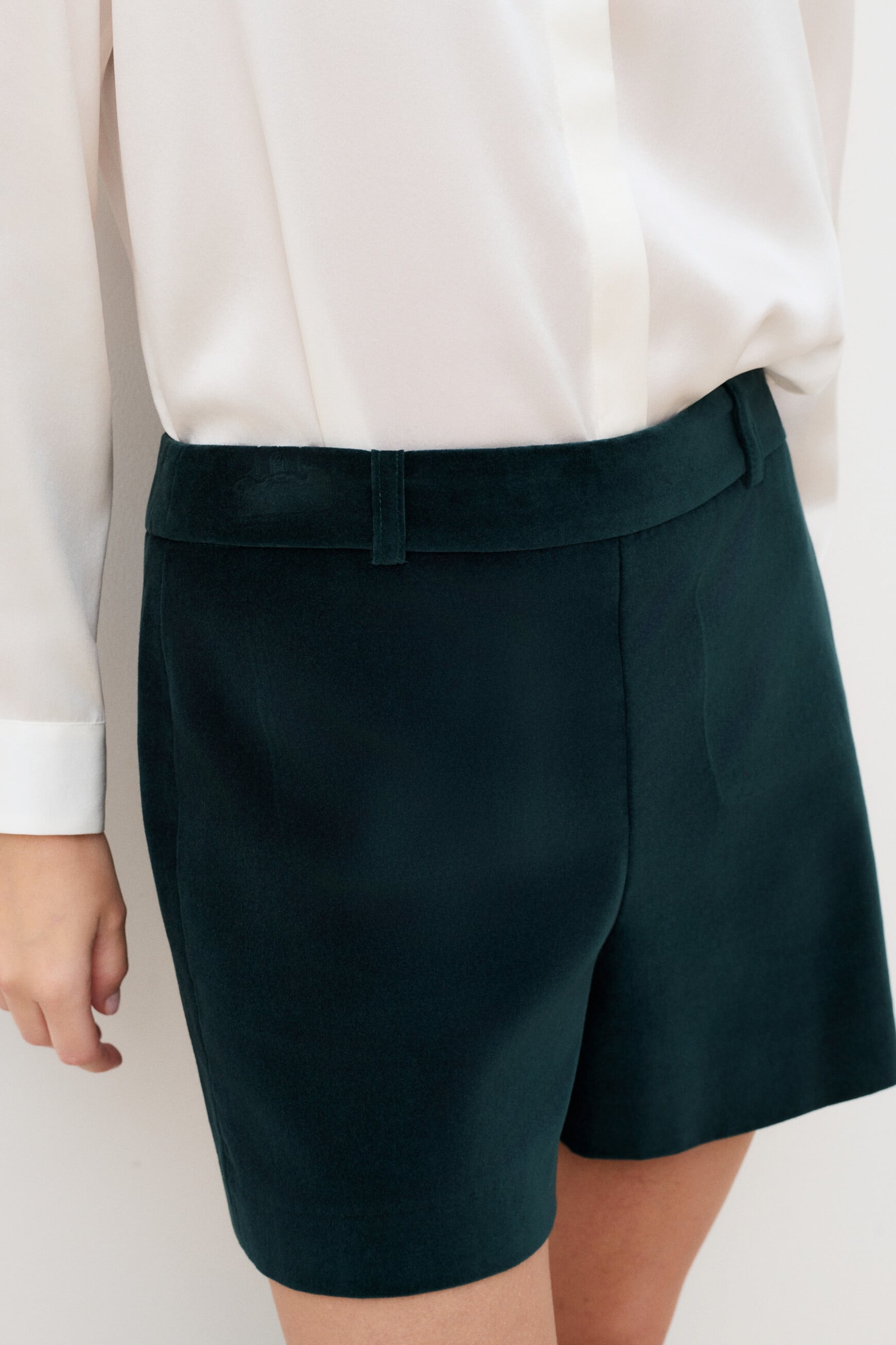 Pscindy shorts teal green woman