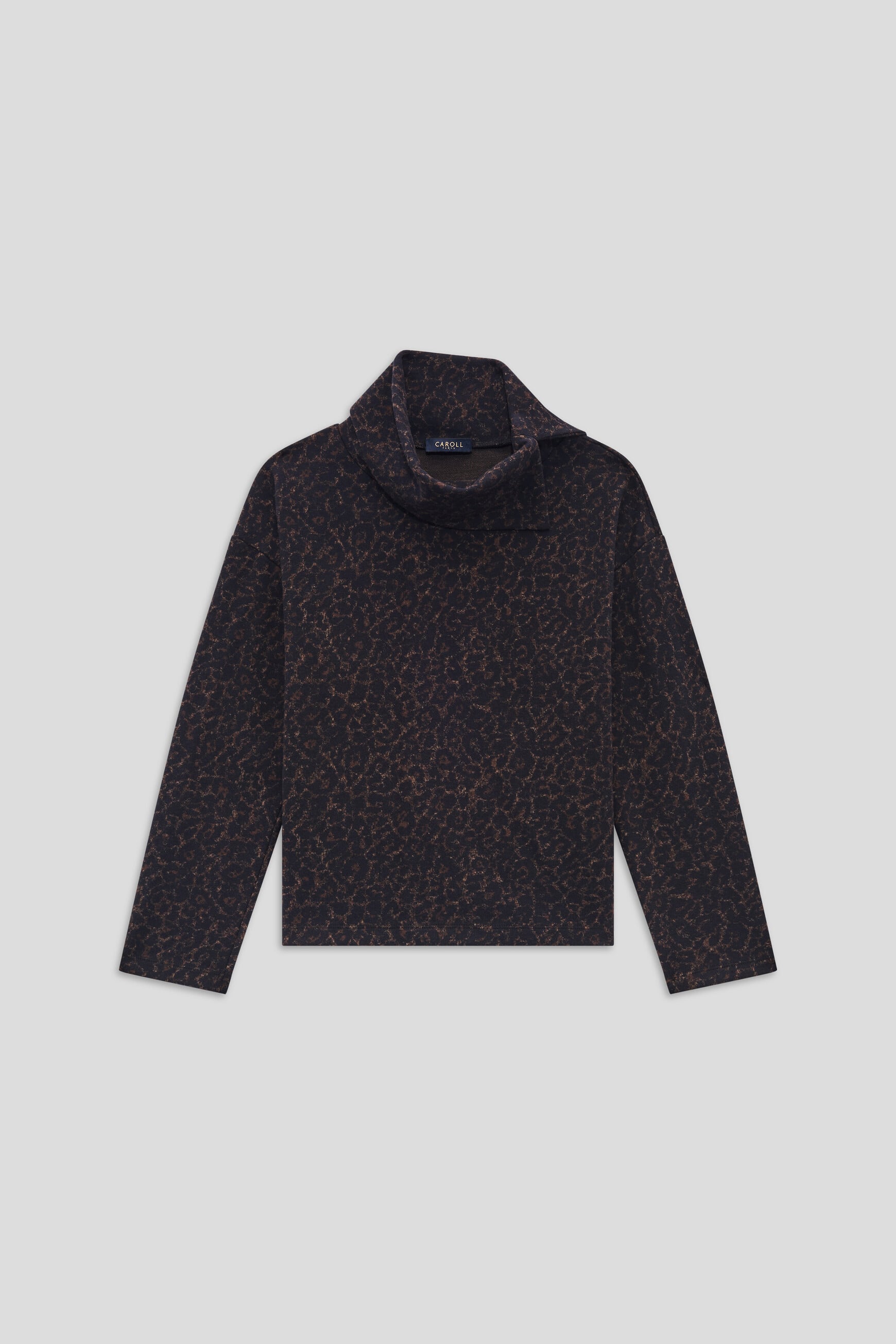 T-shirt Tcary marron fonc&eacute; femme