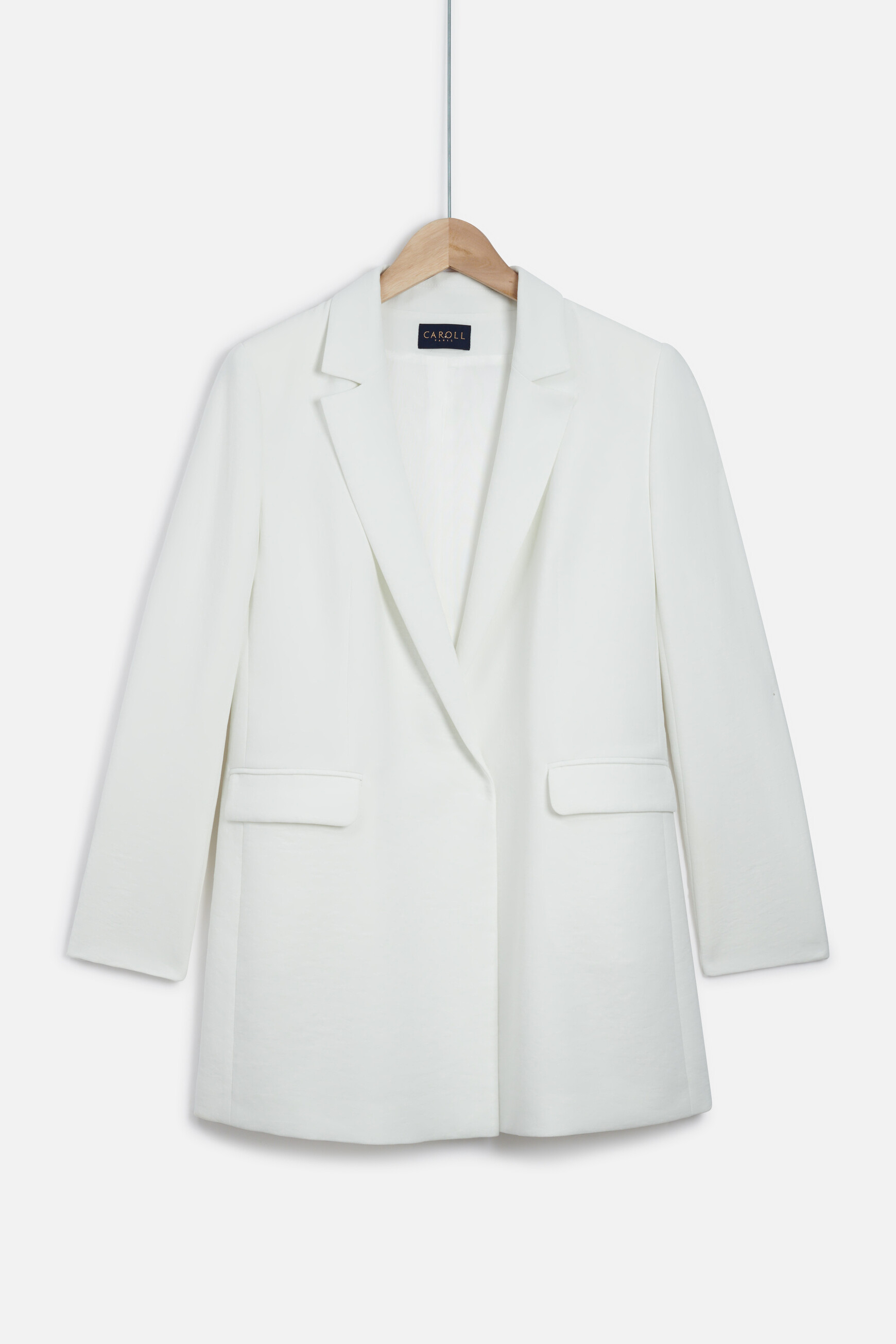 blazer structure zelie ivoire femme Blazer structuré zelie ivoire femme