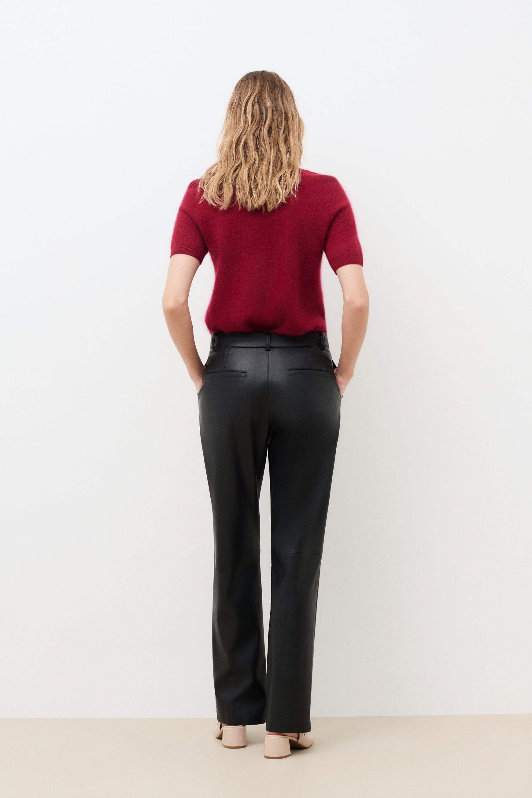 Pantalon Pheather noir femme