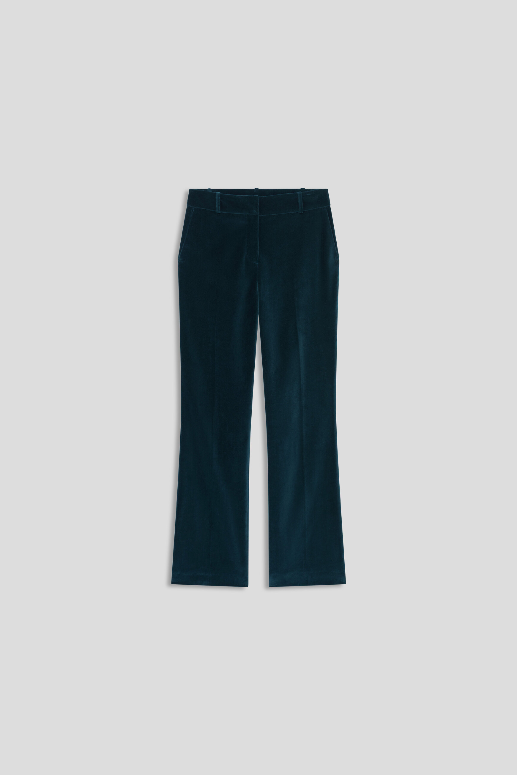 Trousers Pmael teal green woman