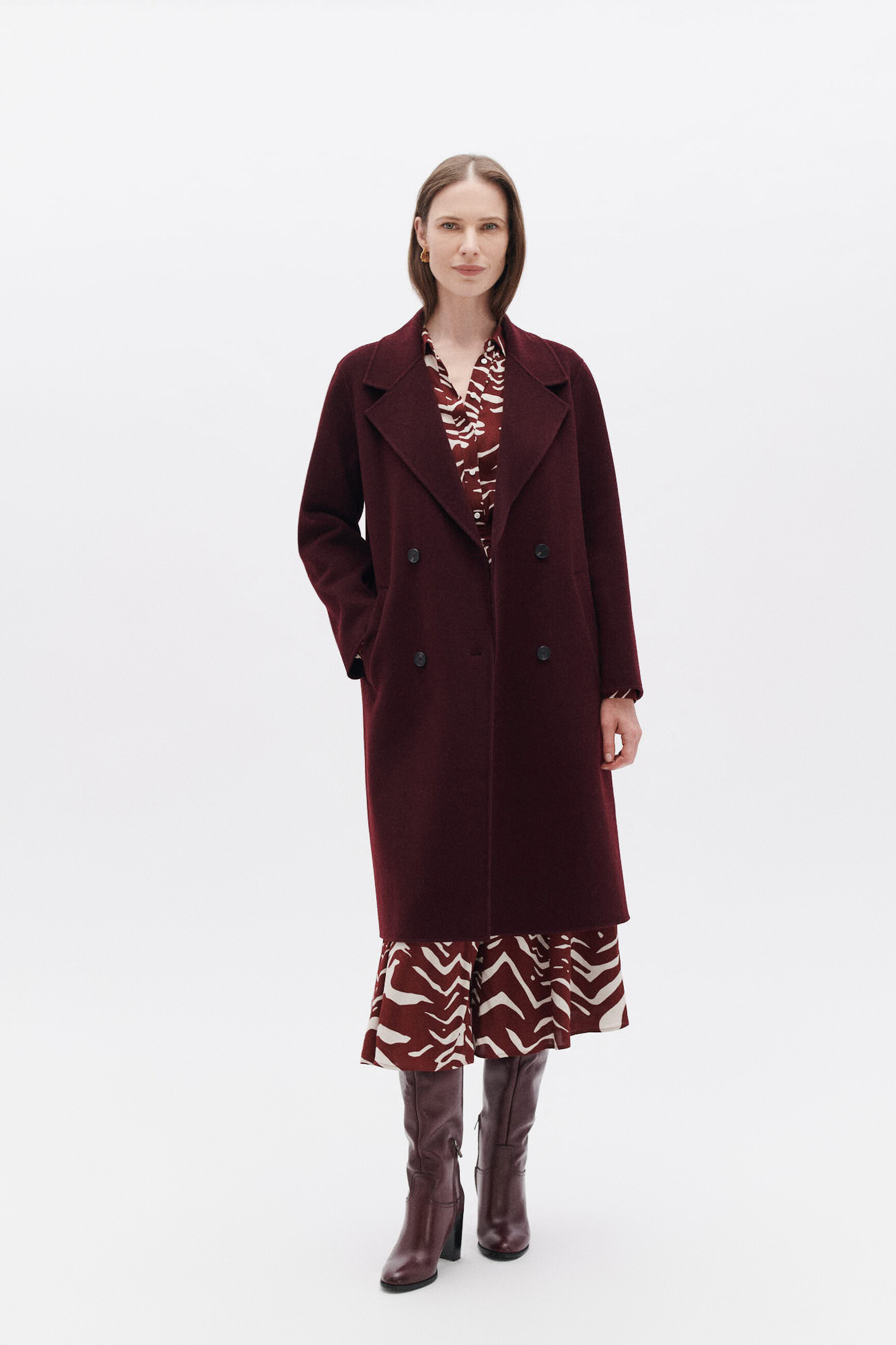 manteau grenard prune femme Manteau grenard prune femme