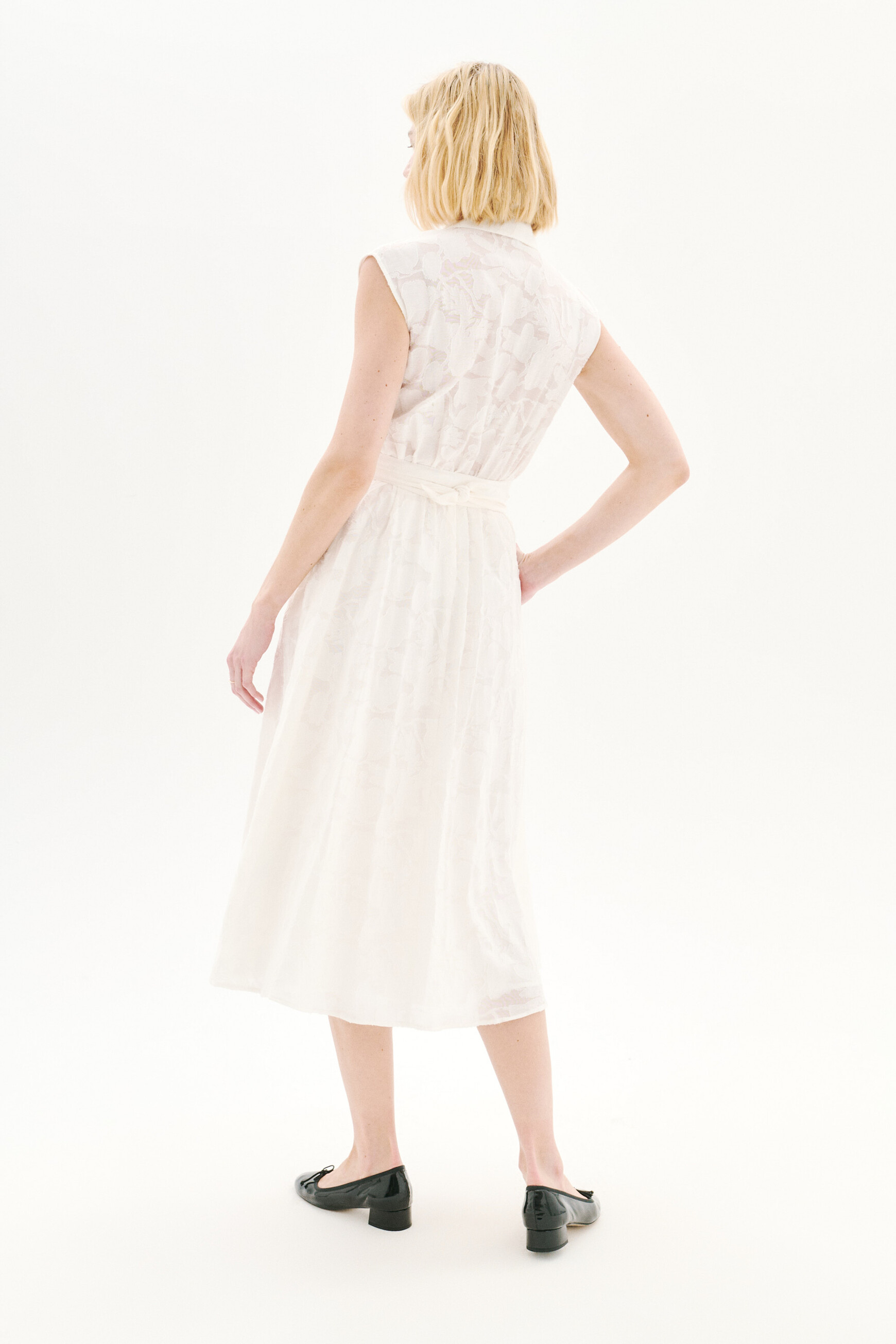 Robe Rbetty ecru femme
