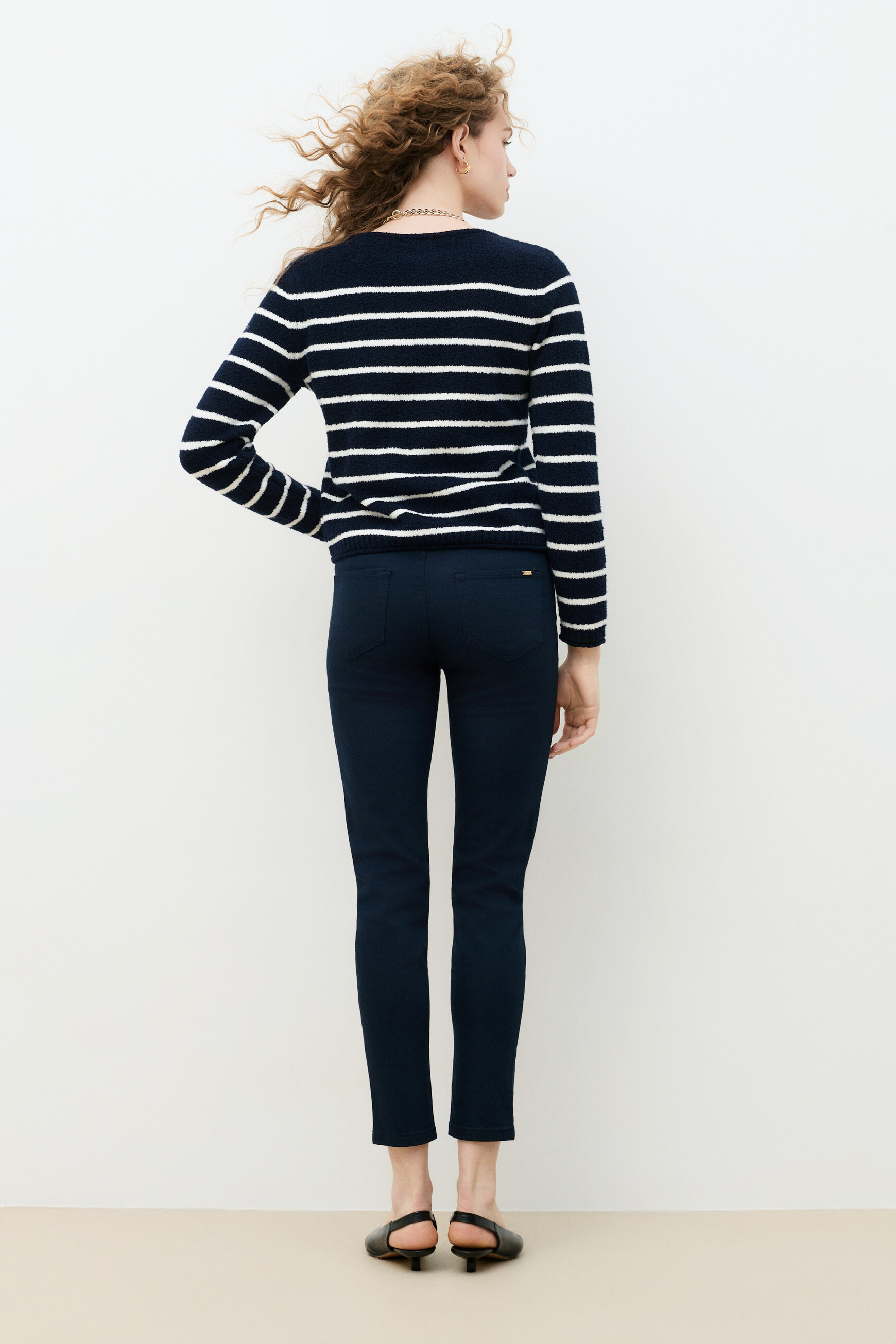 Mpierrick sweater navy blue woman