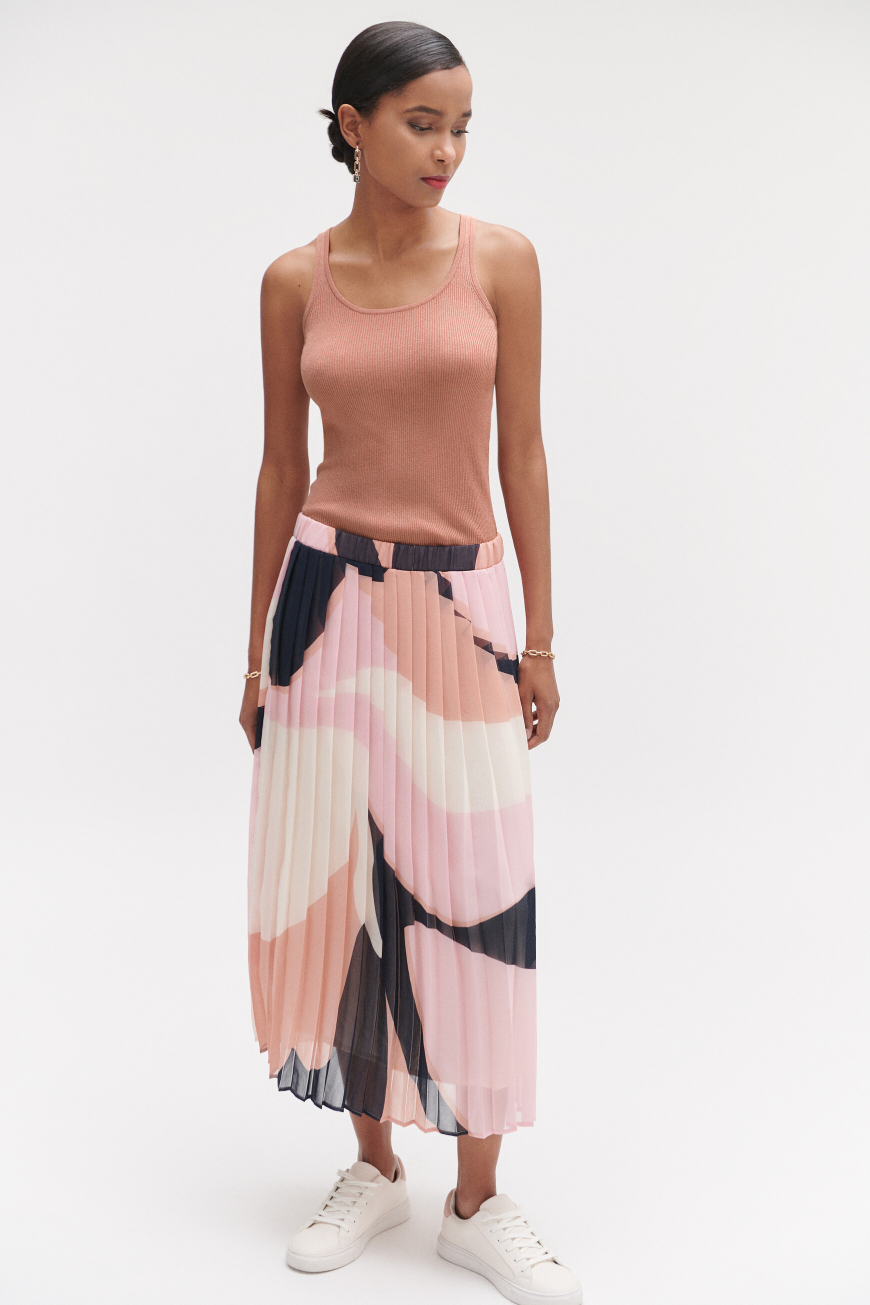debardeur louis fils lurex vieux rose femme Débardeur louis fils lurex vieux rose femme