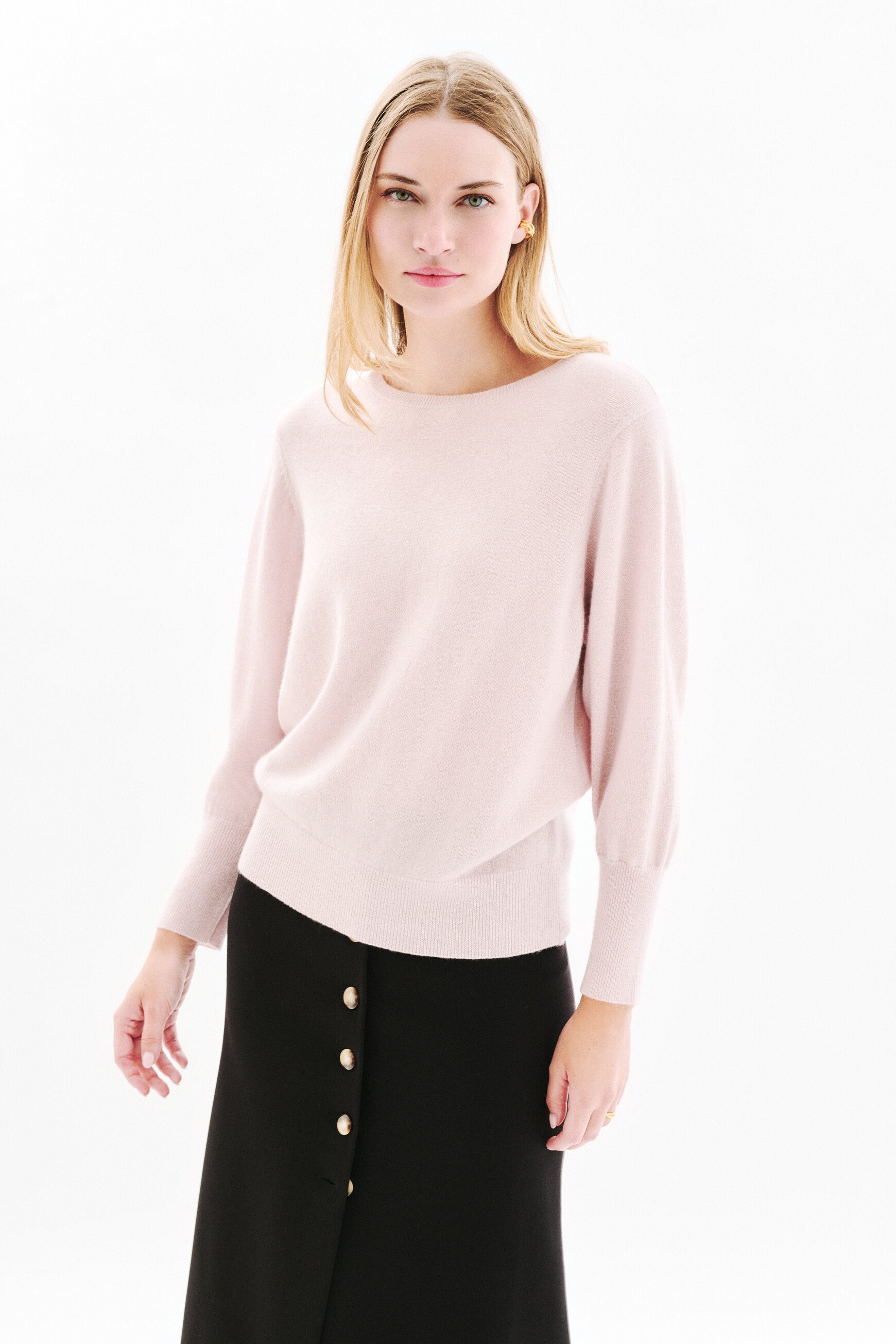 Trui Mchelsealu oud roze vrouw