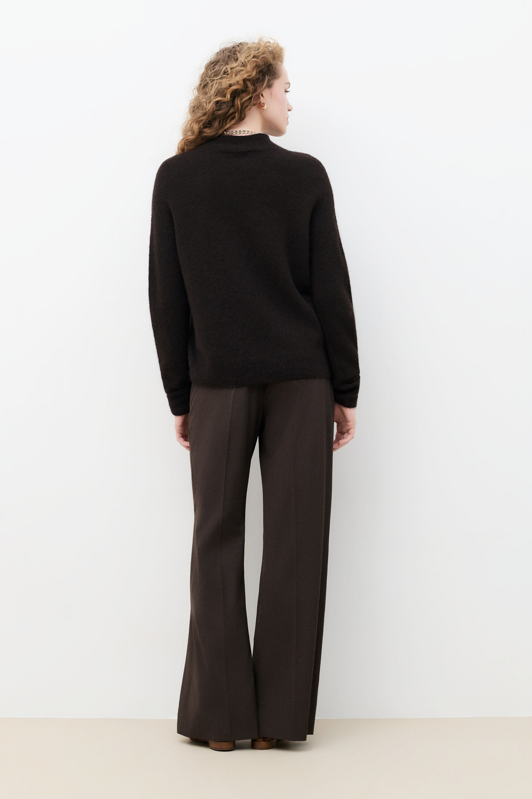 Marianno sweater dark brown woman