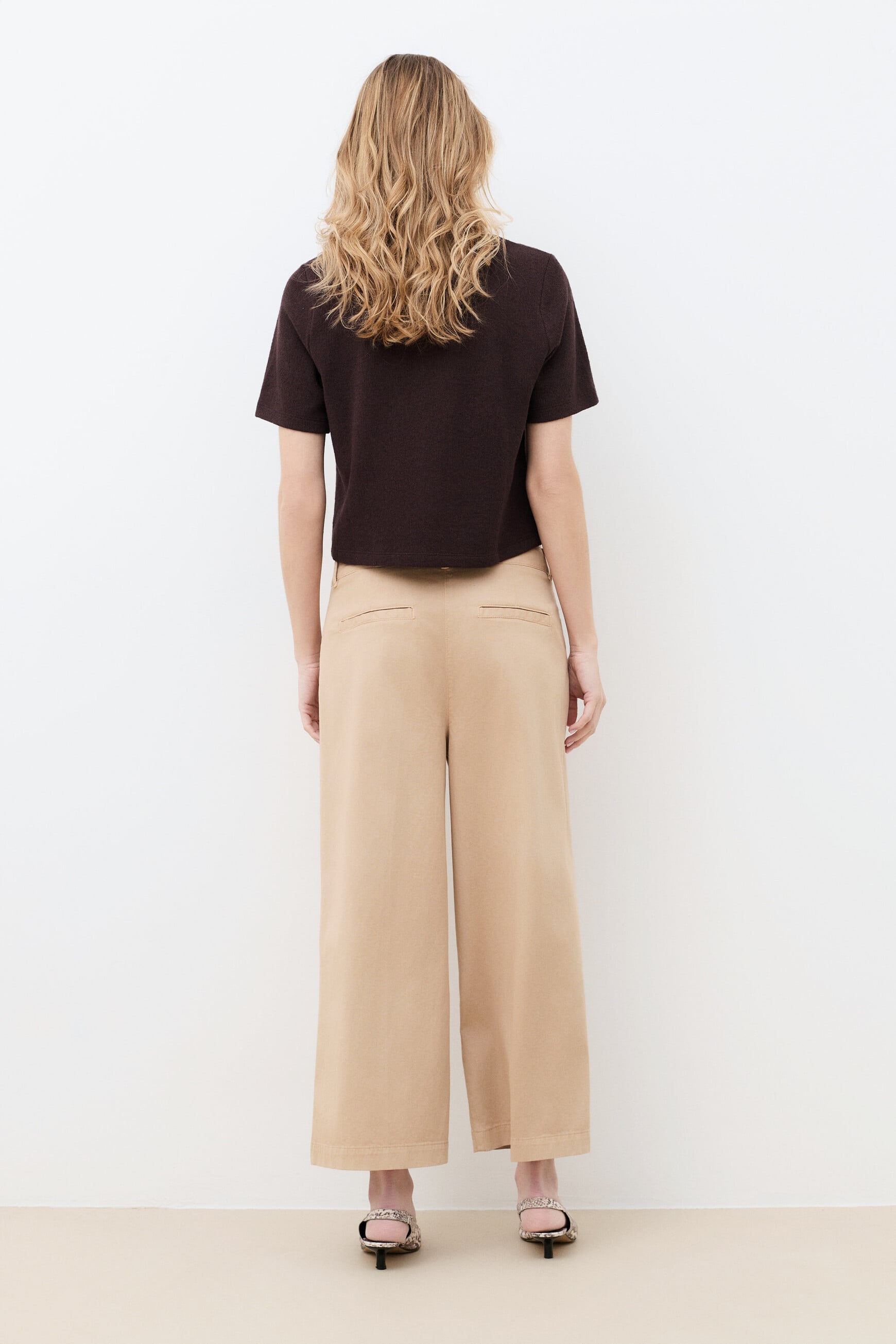 Trousers Pirogue sand woman