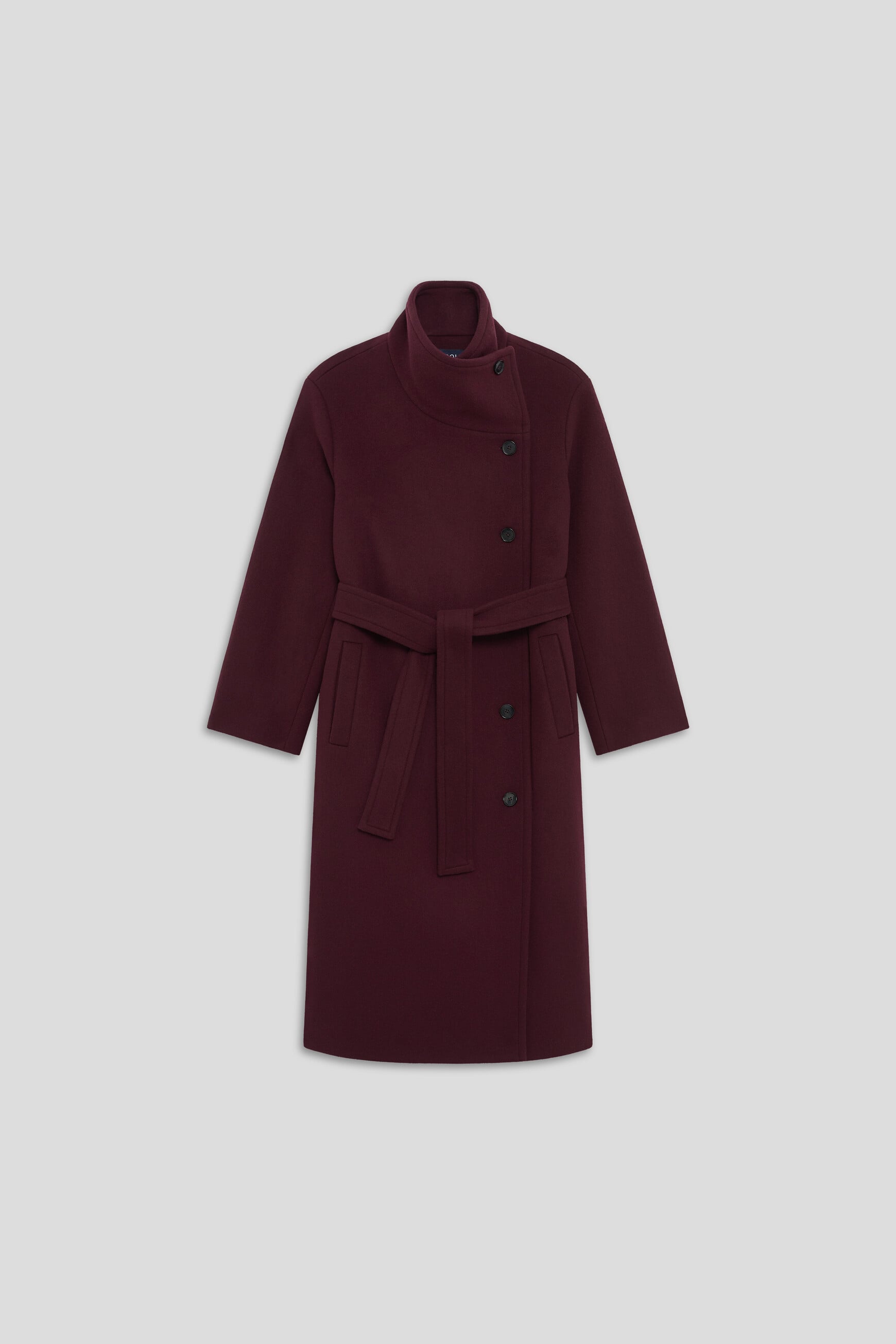 Gromeo coat plum woman