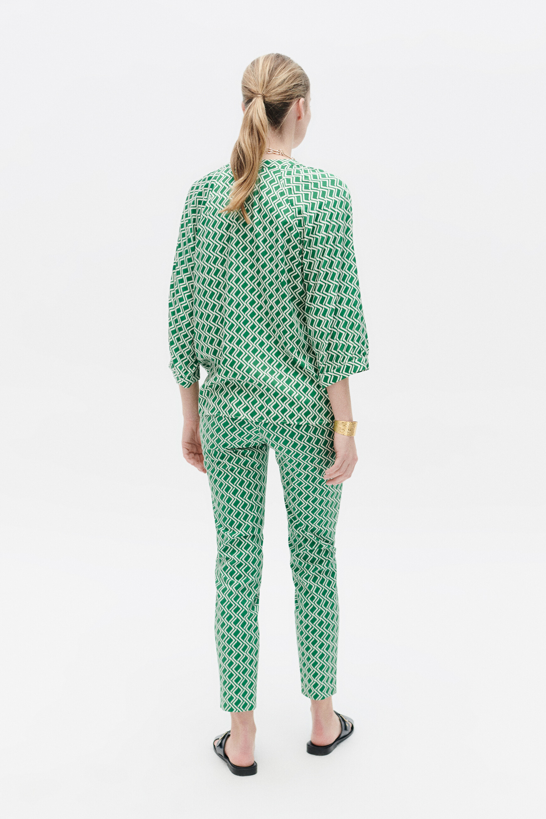 Chemise cmonalisa vert menthe femme