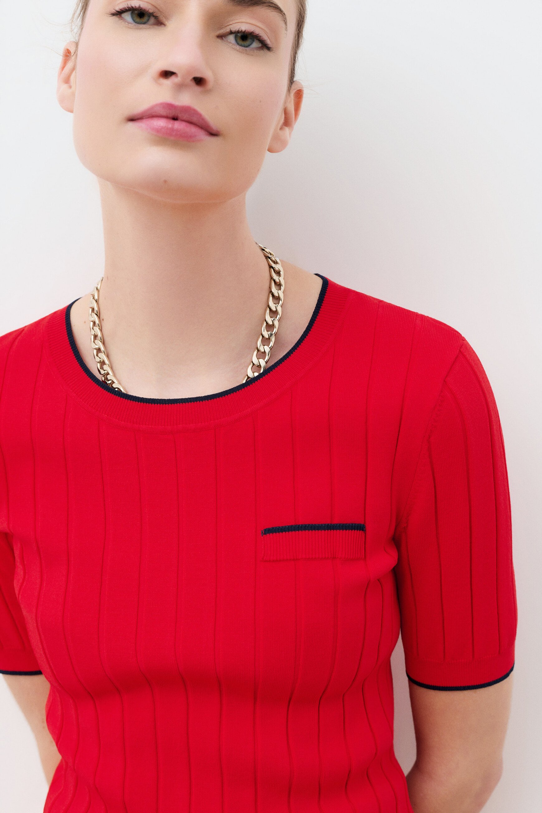 Camilla sweater red woman