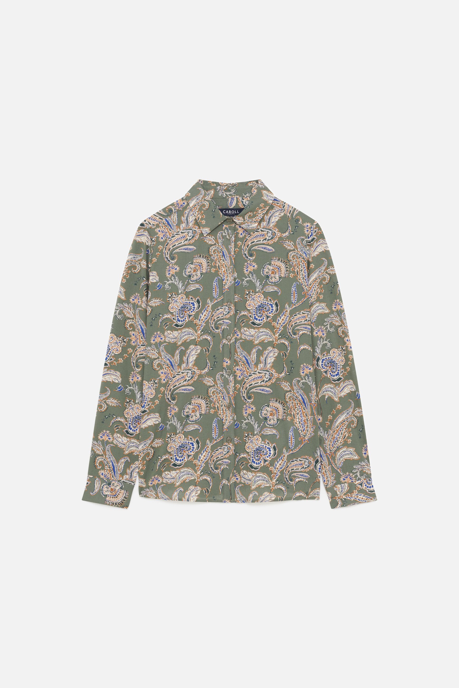 Brenda shirt khaki green woman