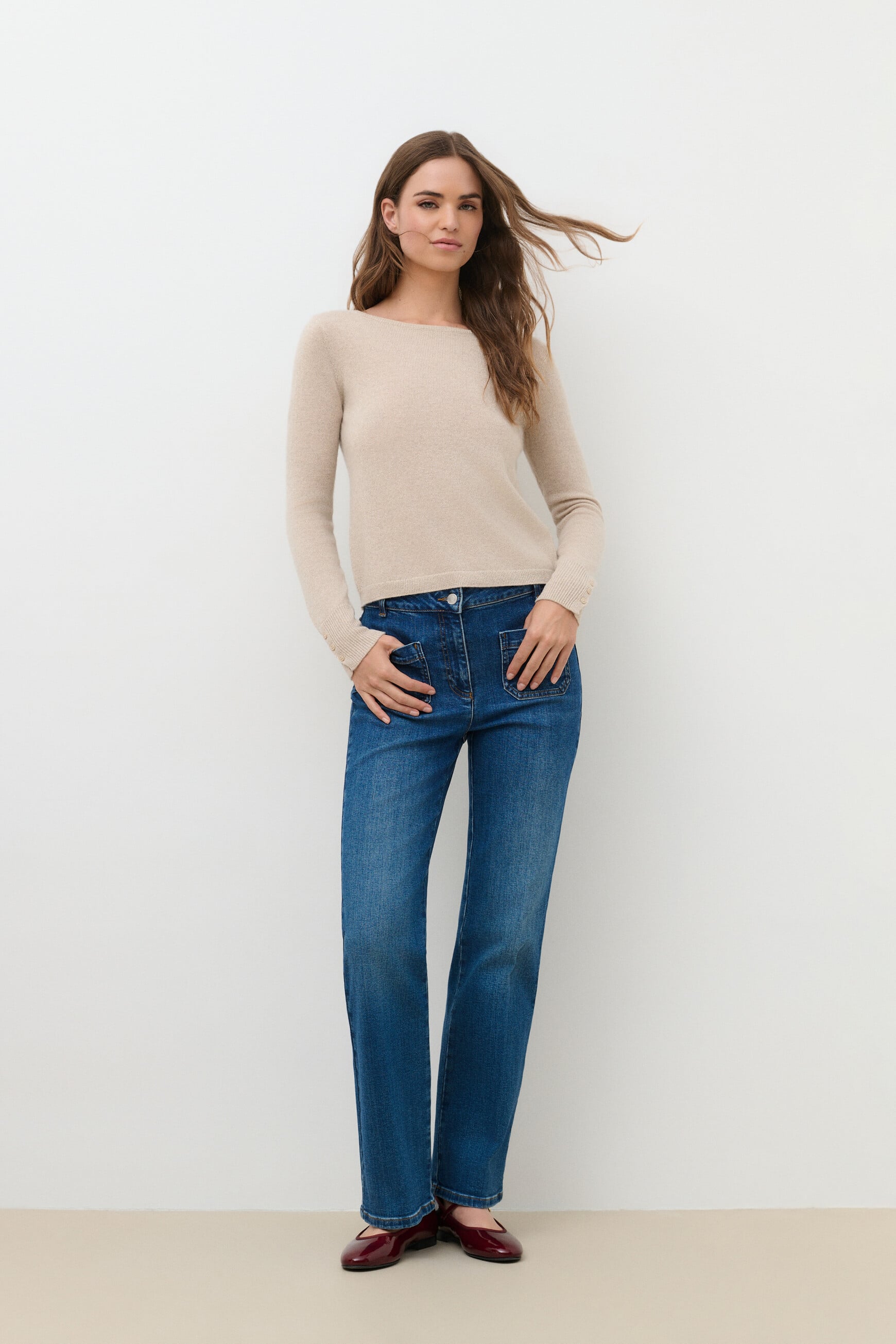Zoan sweater sand woman
