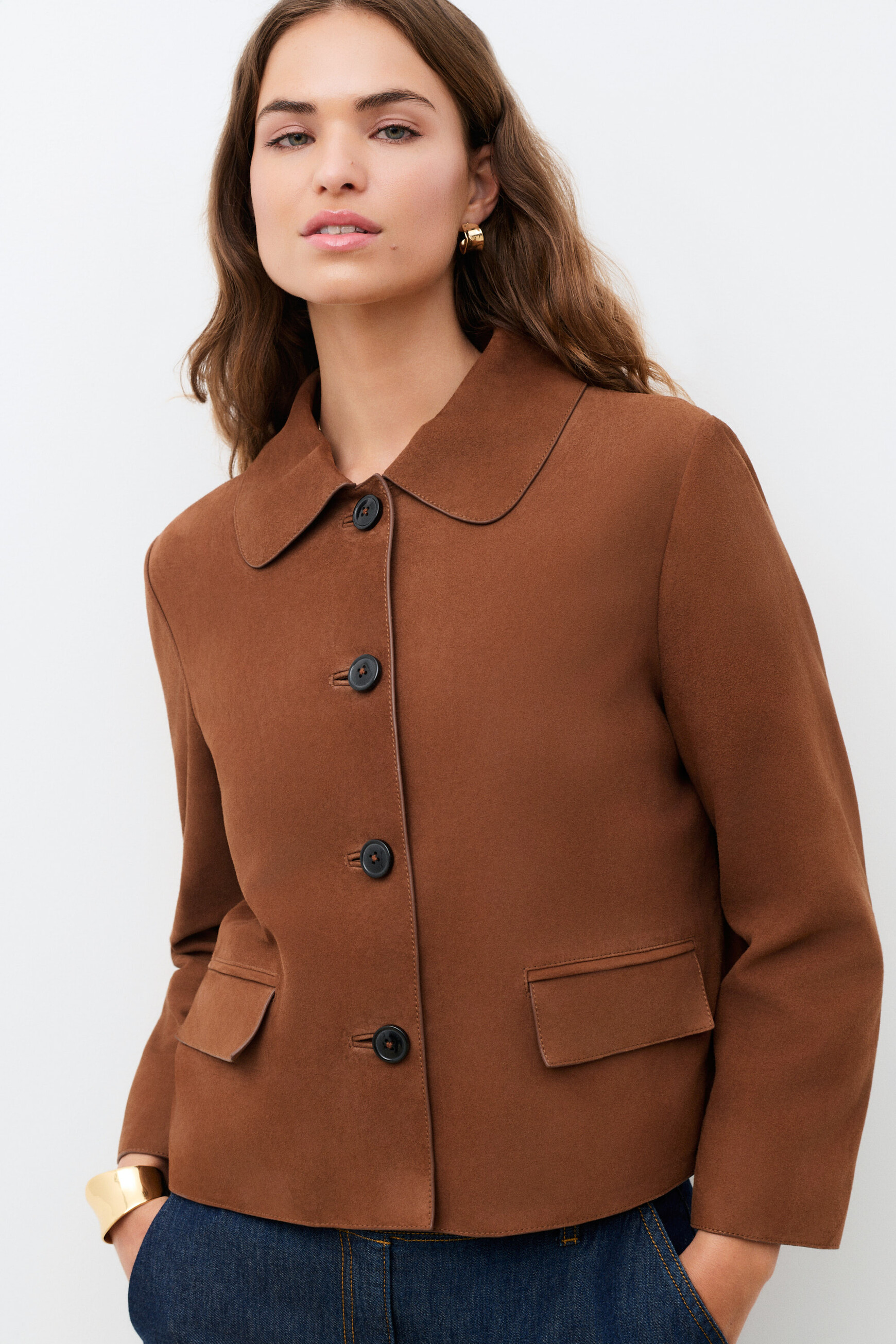 Vbrielle jacket brown woman