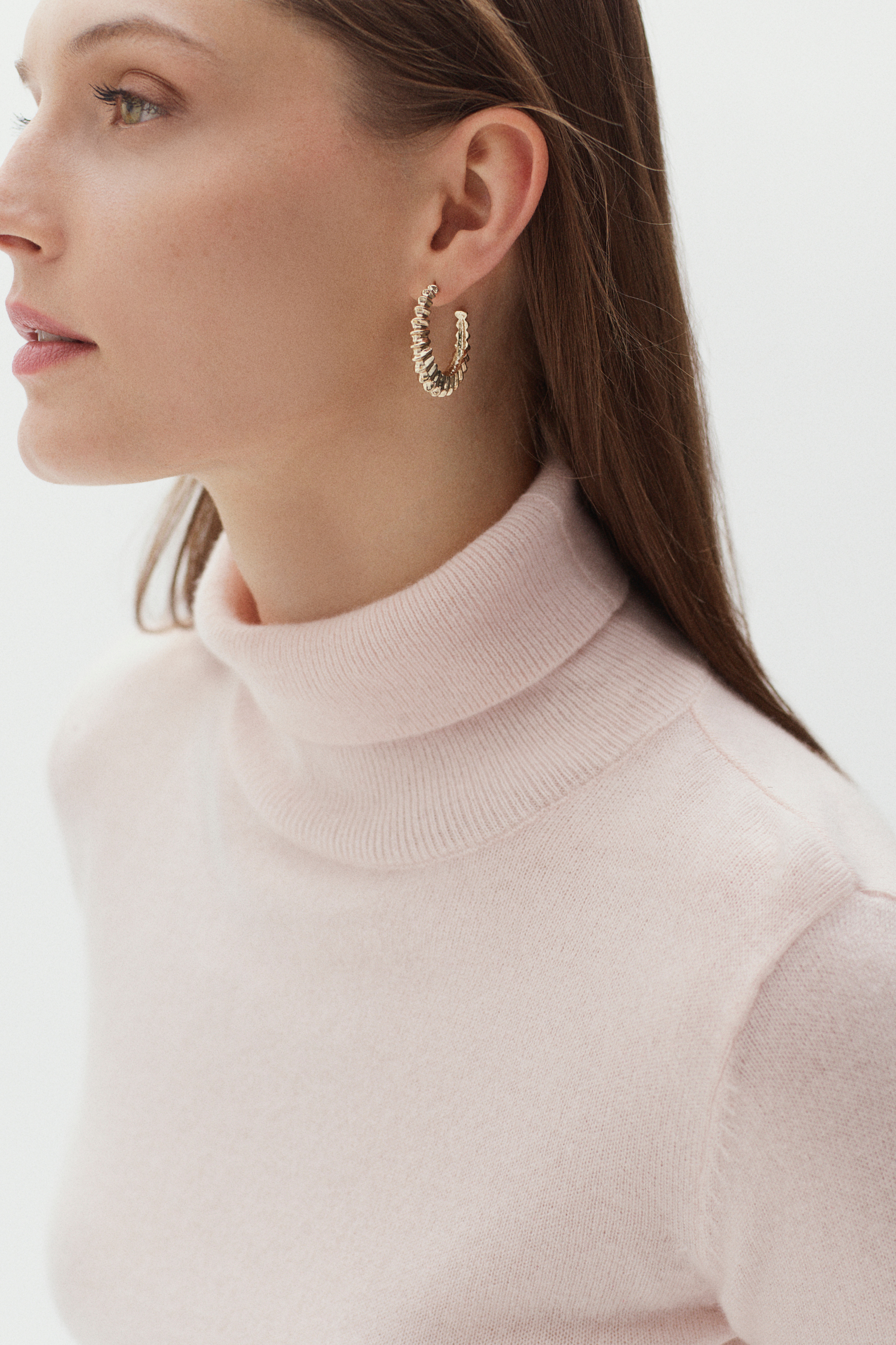 pull dylan b 100 cachemire rose clair femme pull dylan b 100% cachemire rose clair femme