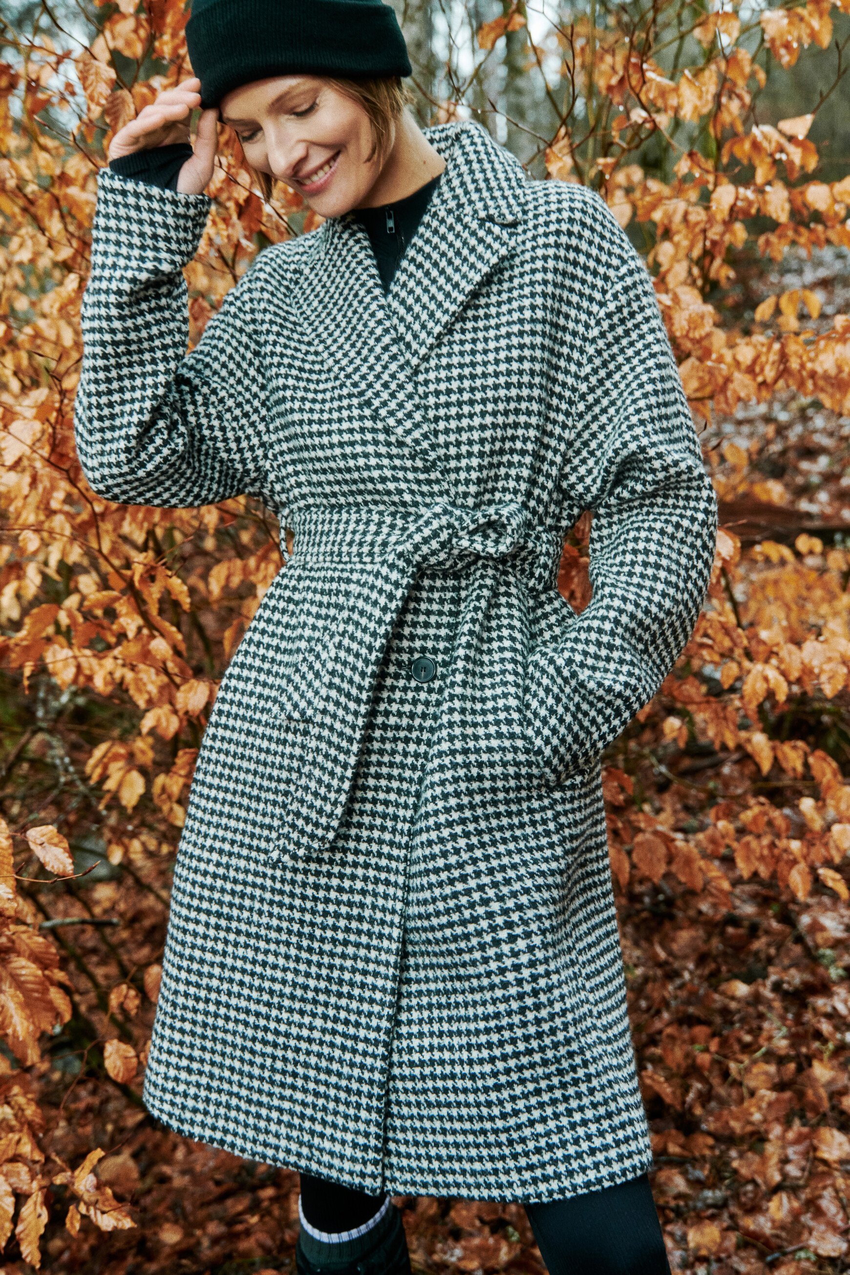 Granta coat ecru woman