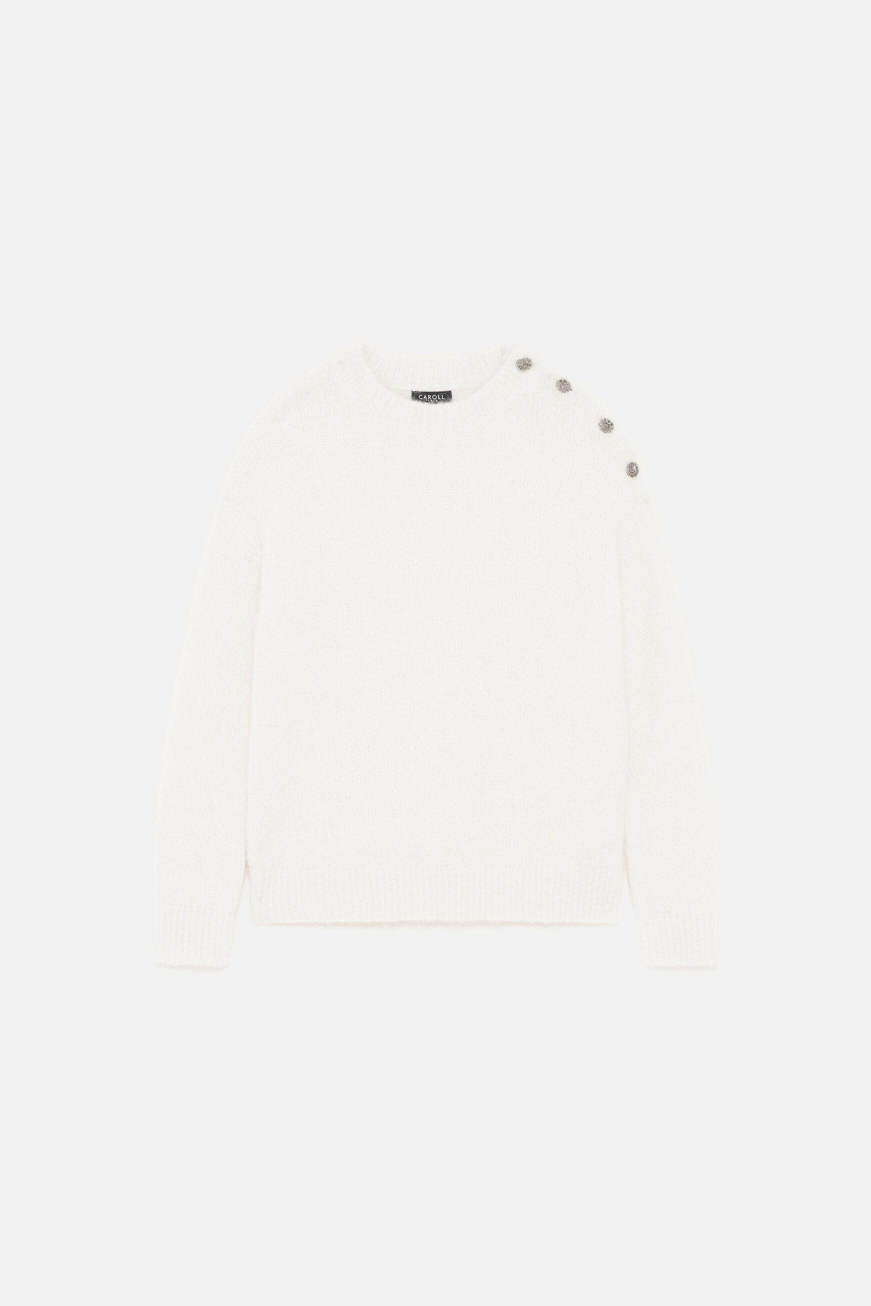 Pull Mgrace2 ecru femme