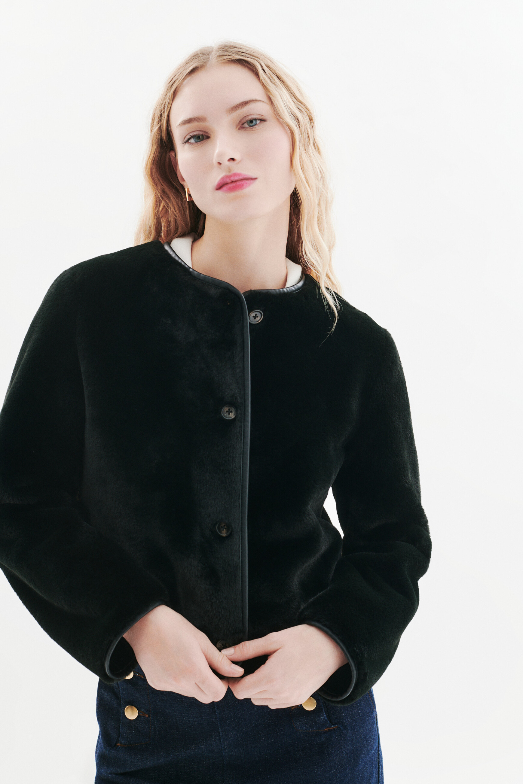 Gouvernail coat black woman