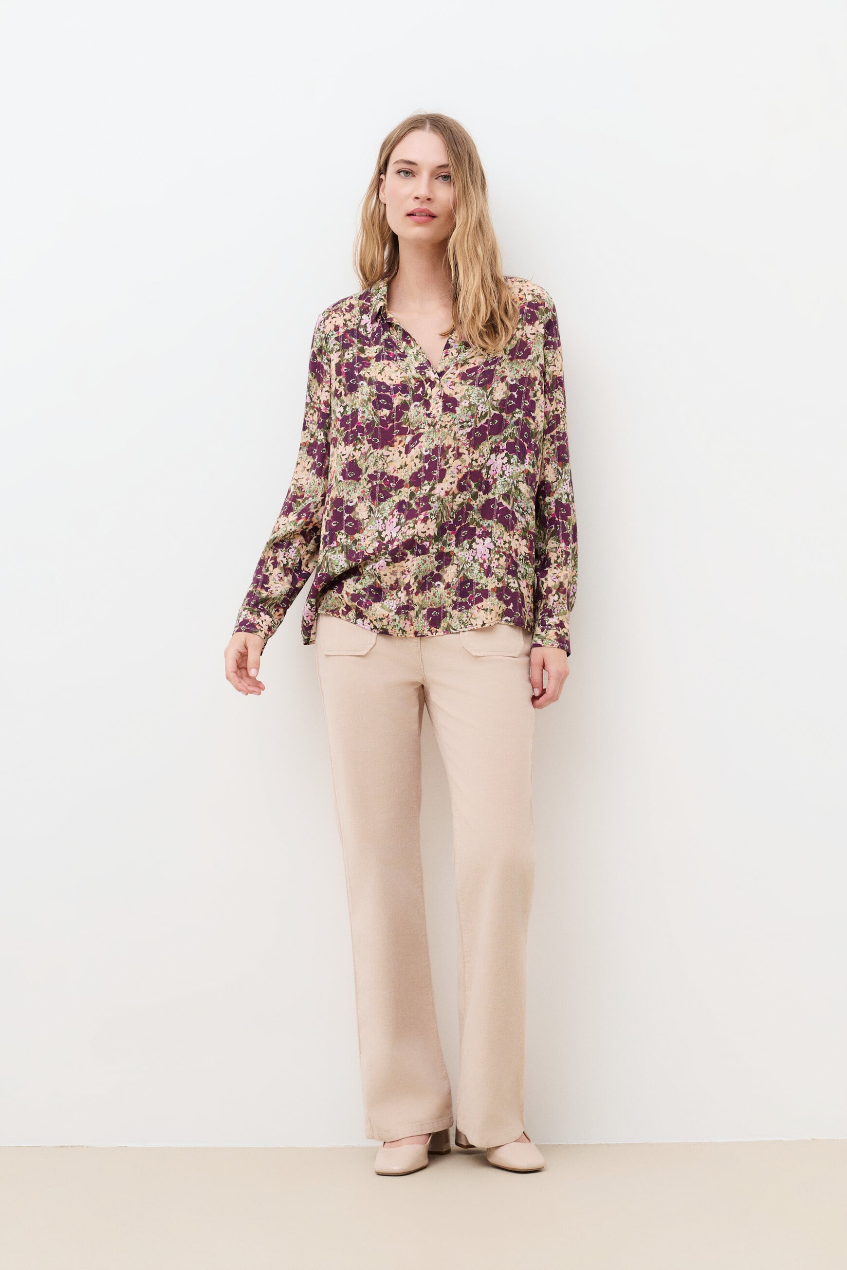 Clovely shirt multicolor woman