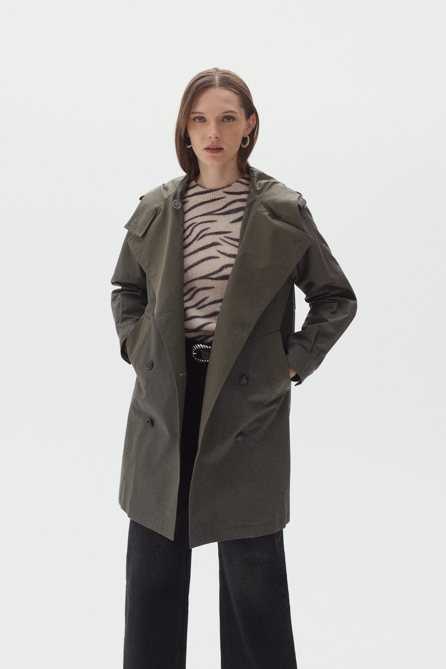trench sofia vert kaki femme trench sofia vert kaki femme