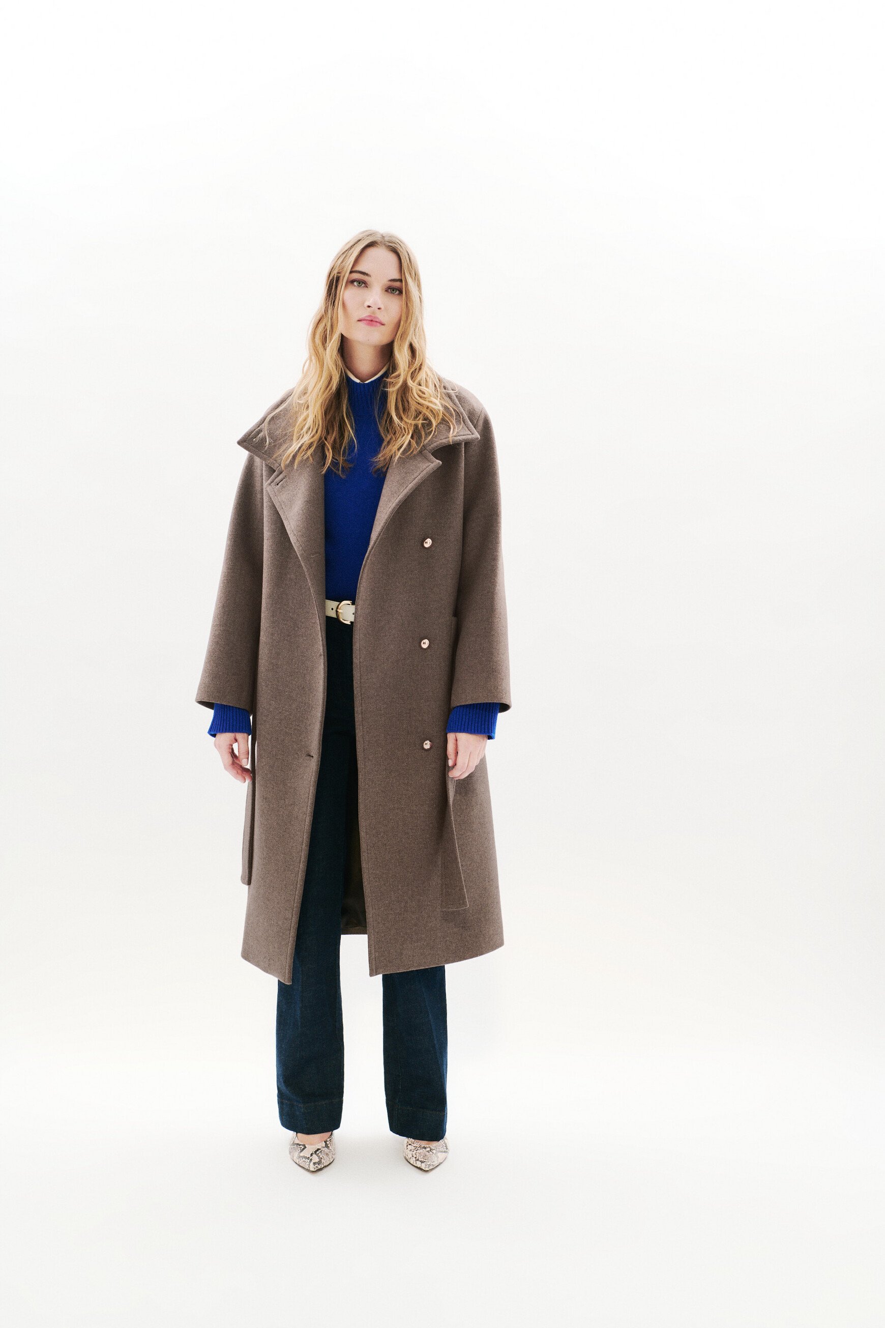 genie coat taupe woman Genie coat taupe woman