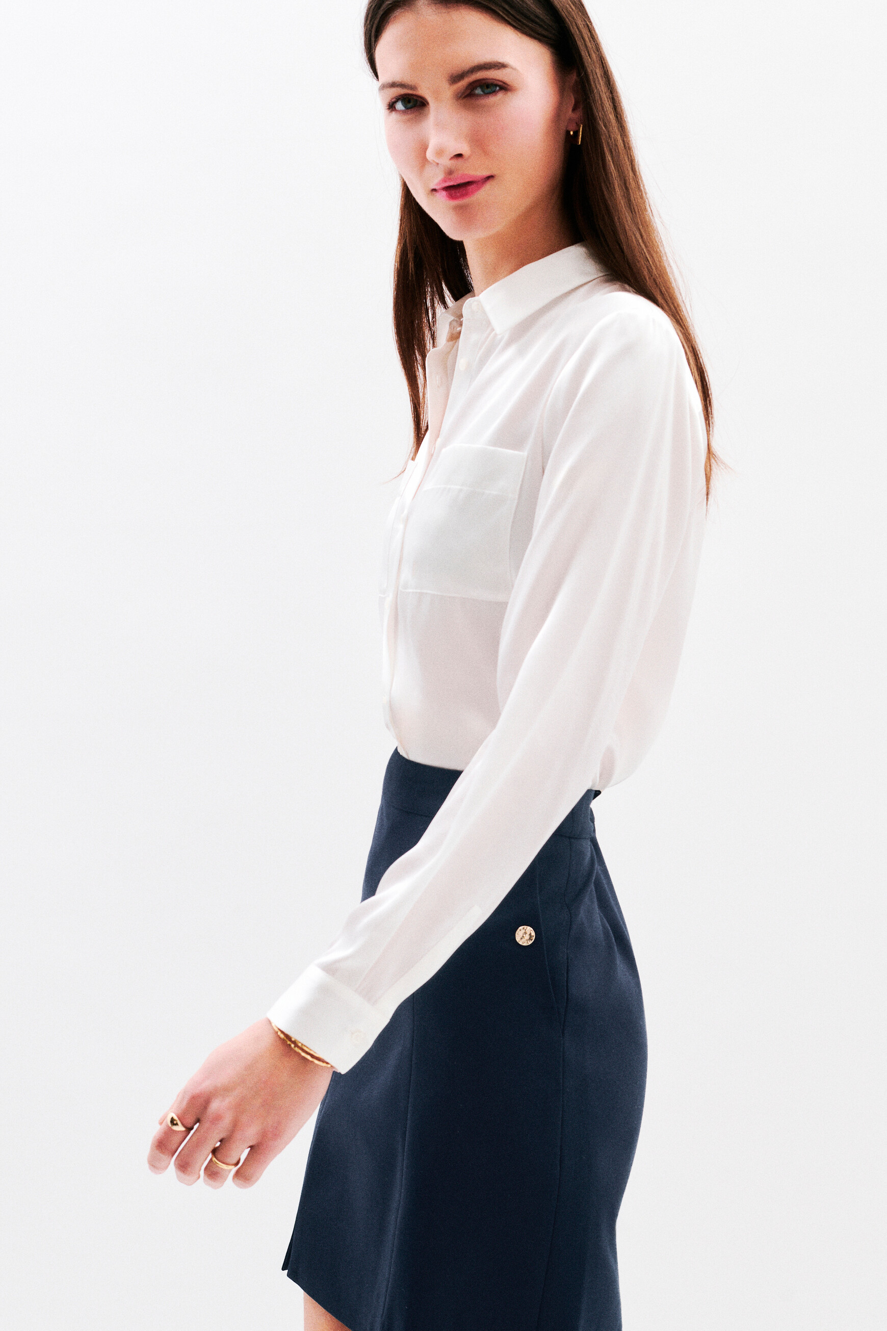 jupe jauroc bleu marine femme Jupe Jauroc bleu marine femme