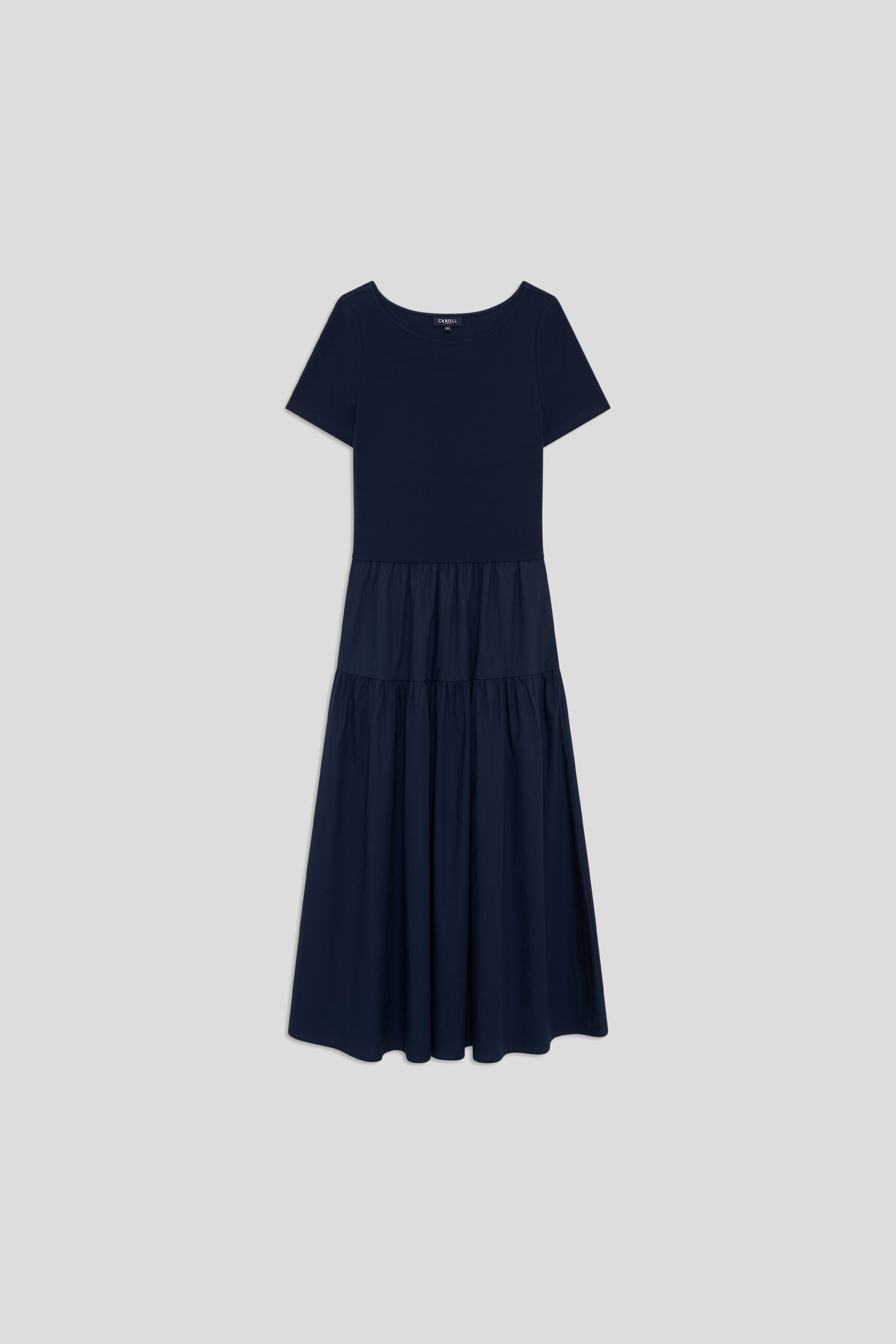 Vestido Rmargaret azul marino mujer