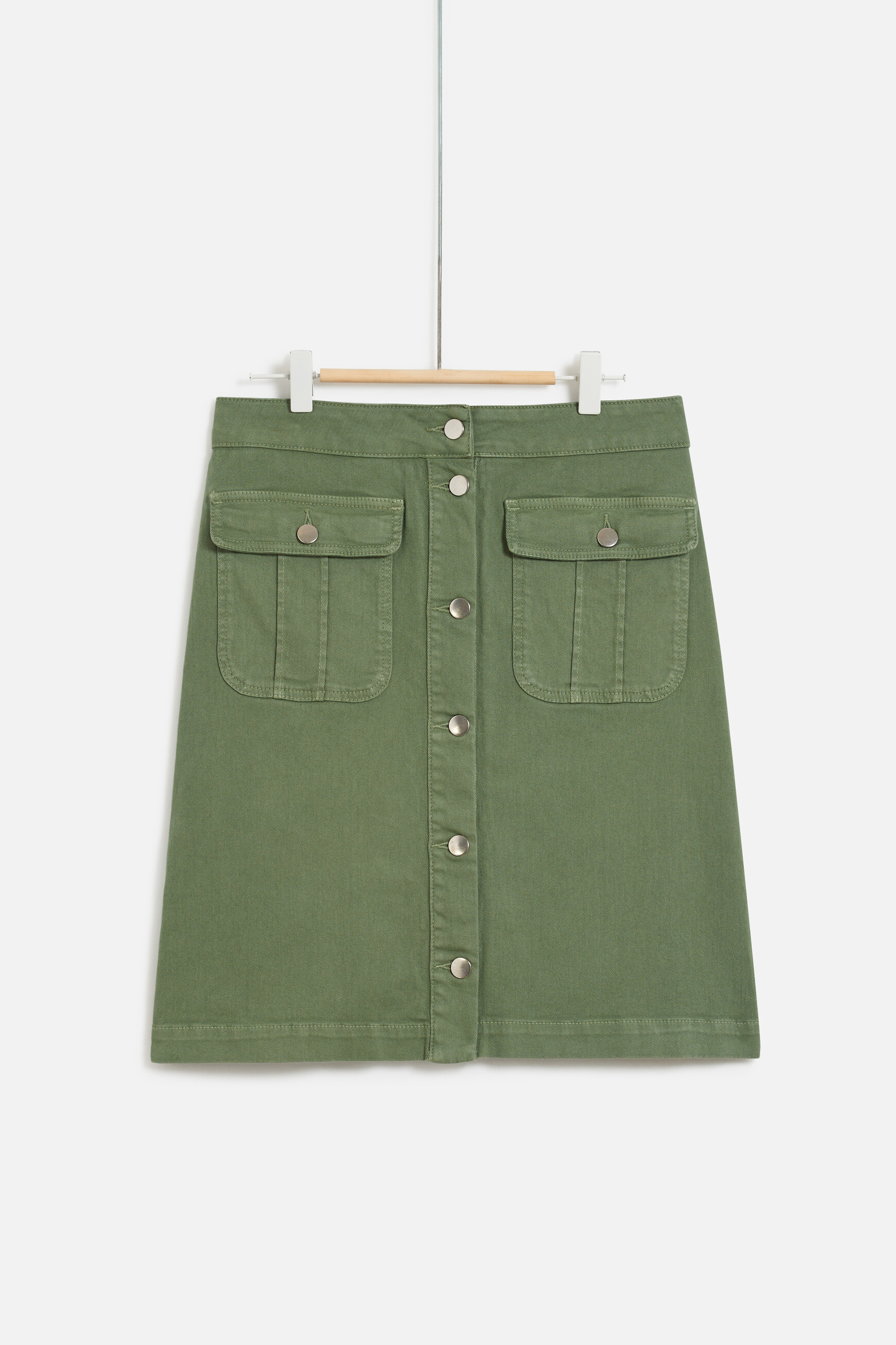 jupe asma vert kaki femme