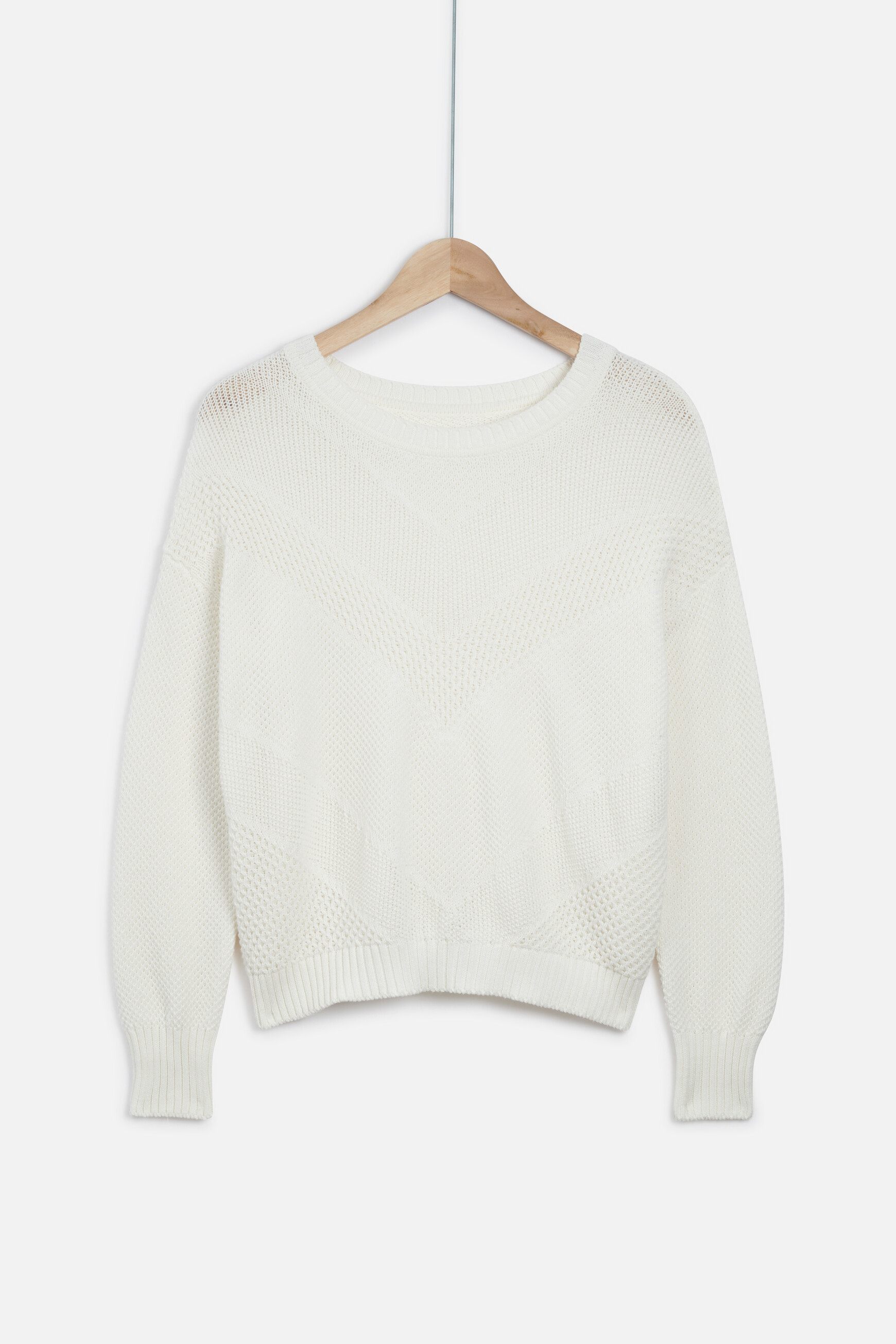 pull maya ivoire femme