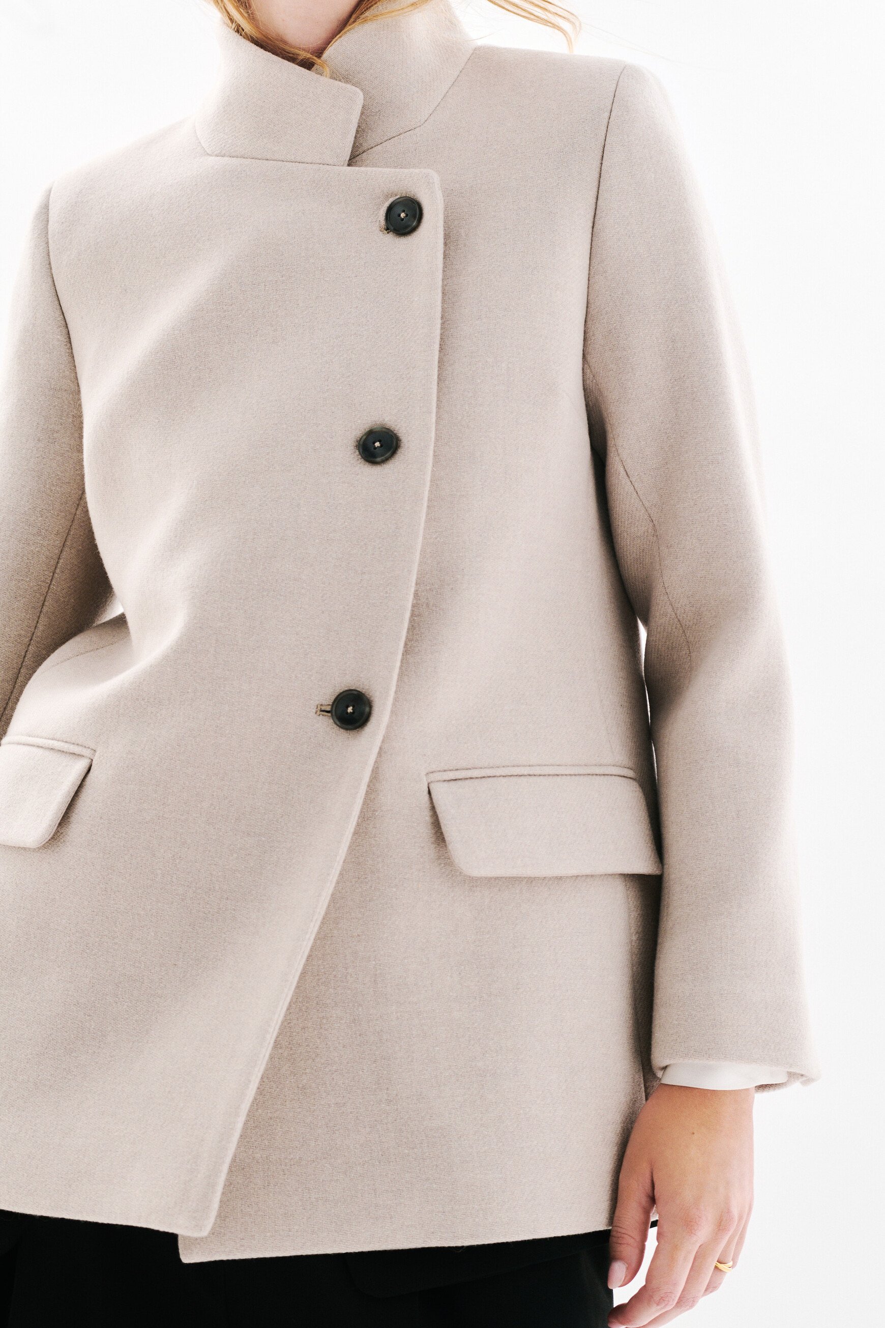 Manteau Gmistery gris foncé femme