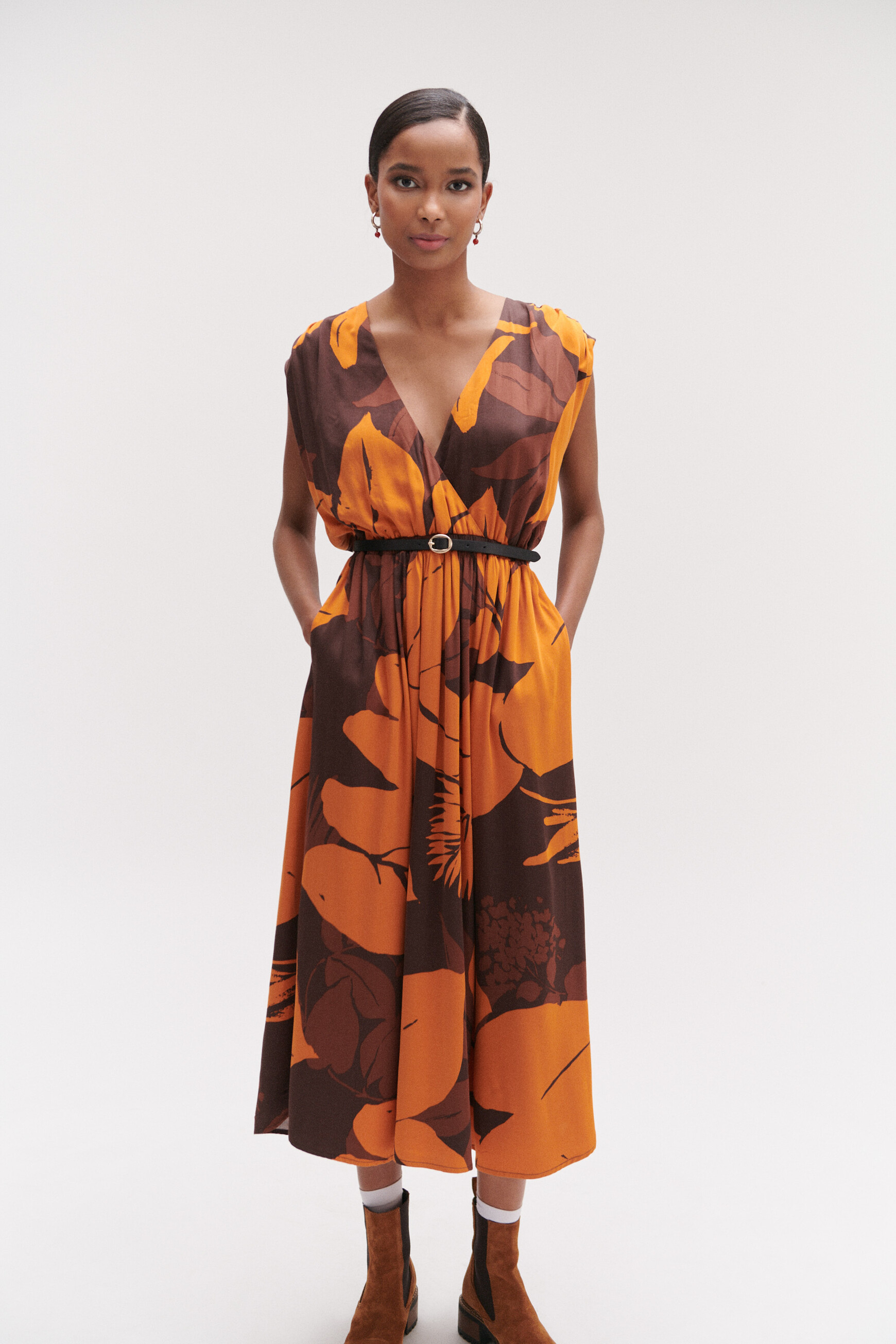 robe yolanda marron fonce femme robe yolanda marron fonce femme