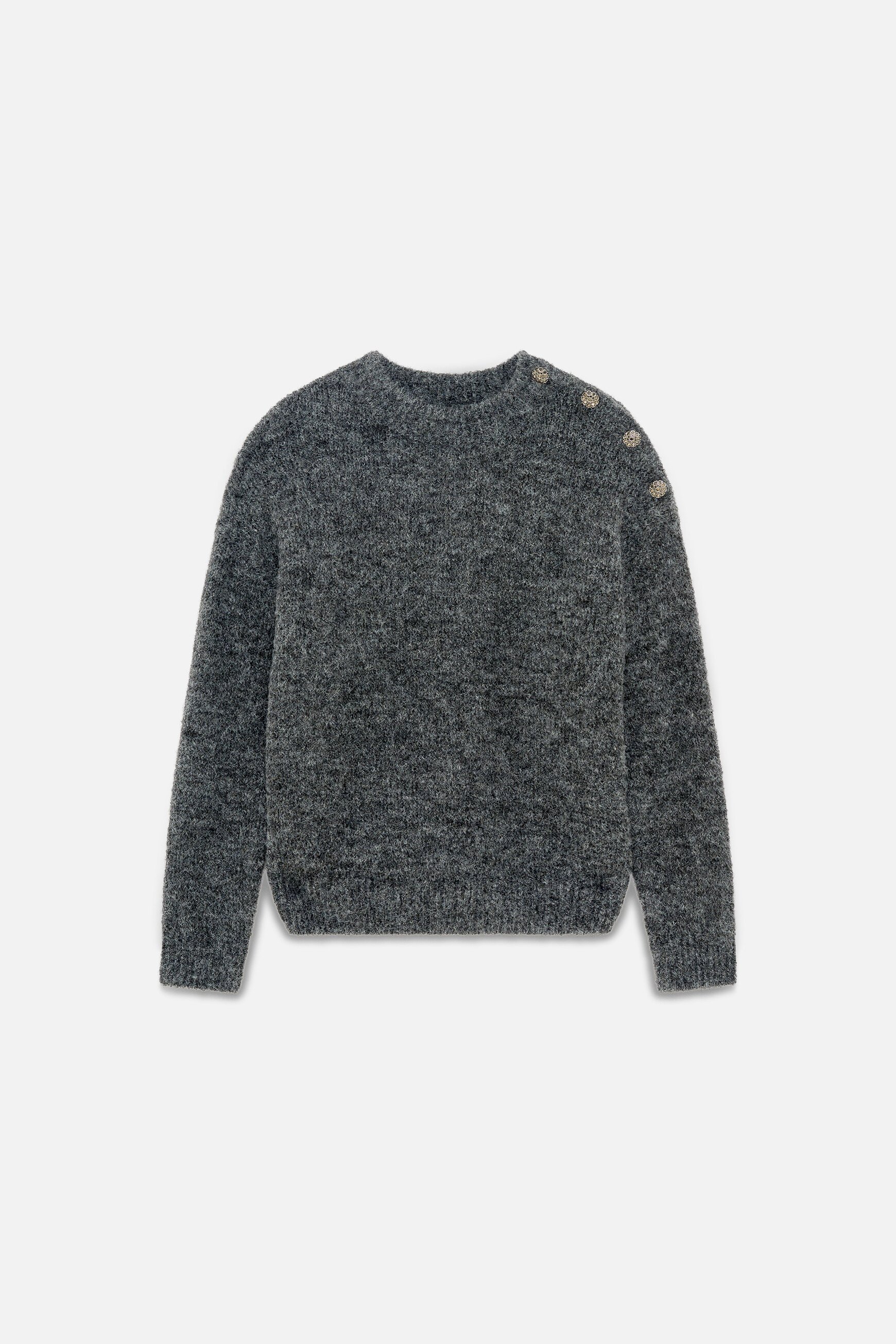 Mgrace2 sweater dark grey woman