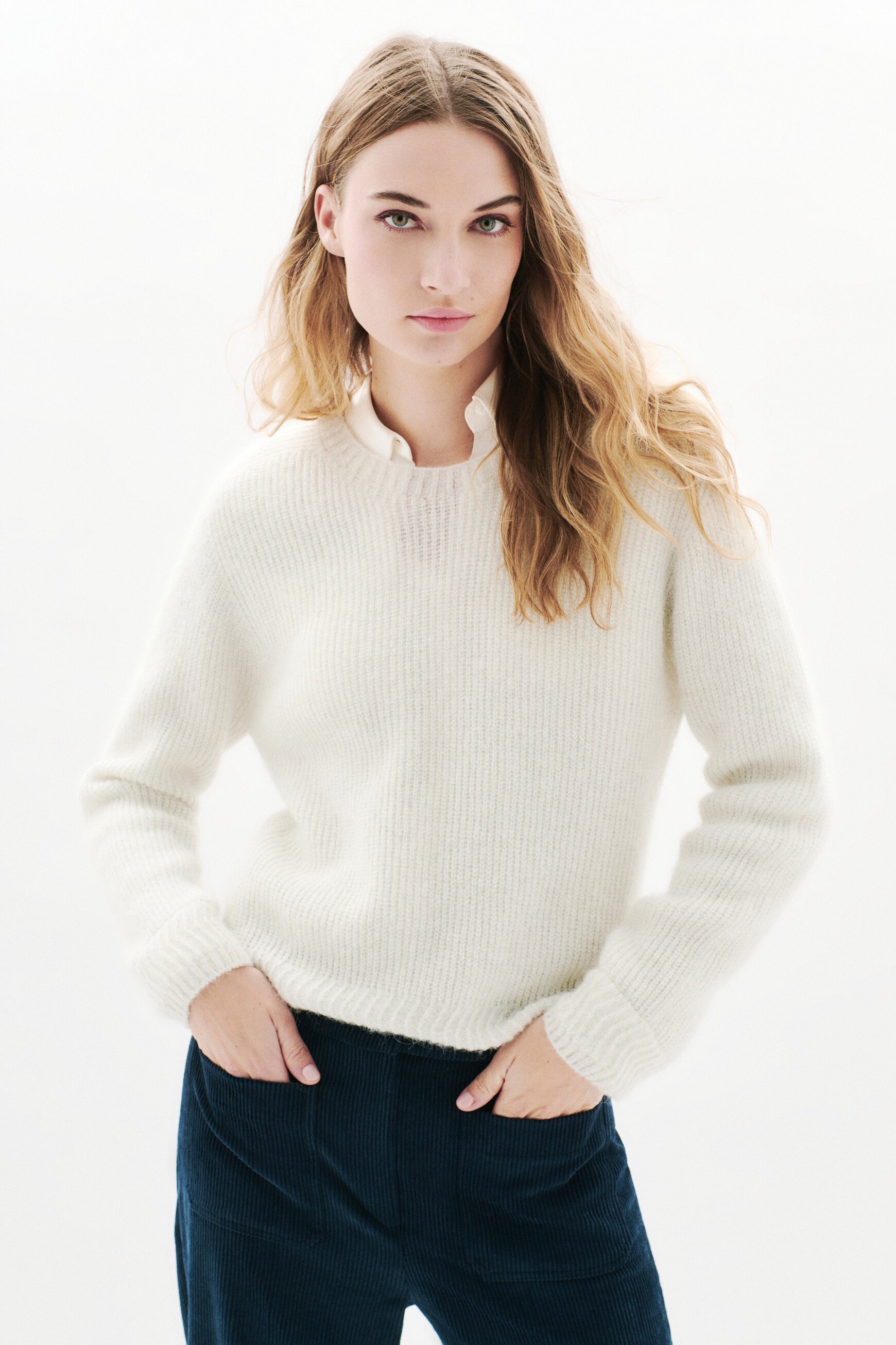 Pull Mclarisse naturfarben damen