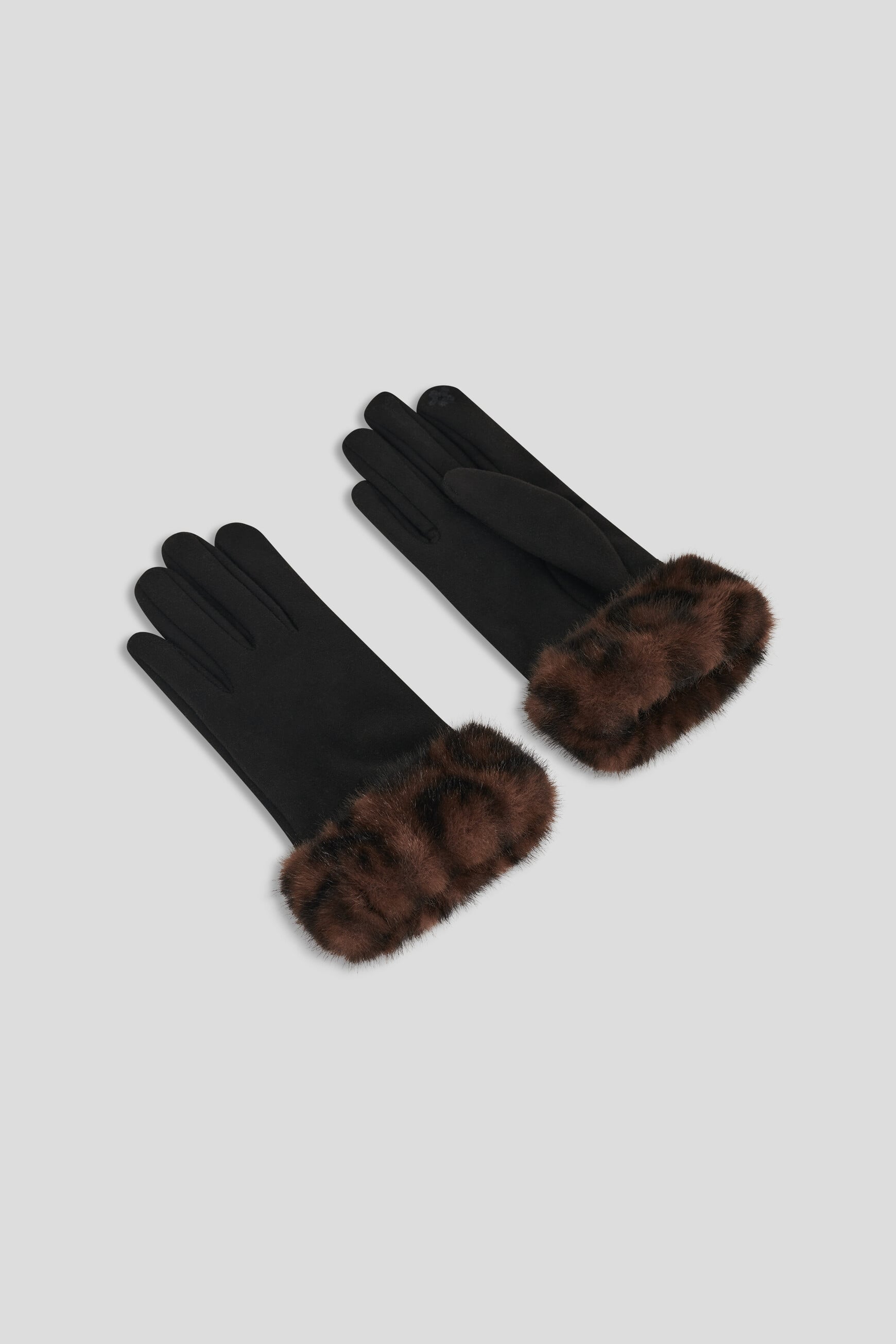 Guantes Noaleo negro mujer