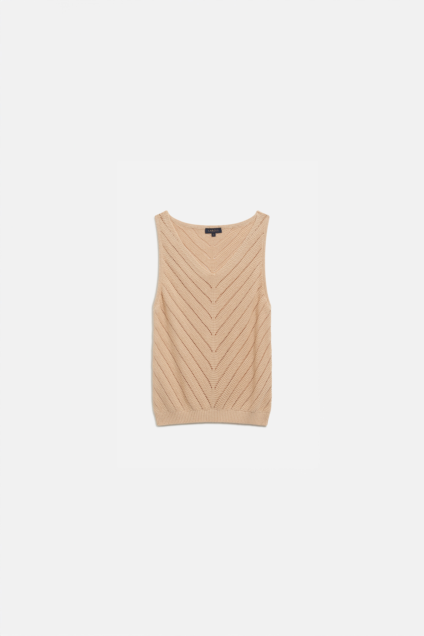 manel jumper beige woman