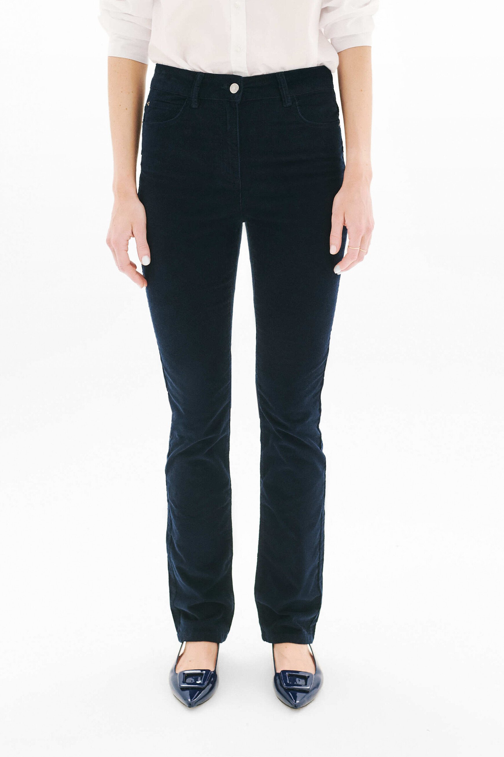 pchicagov trousers navy blue woman Pchicagov trousers navy blue woman