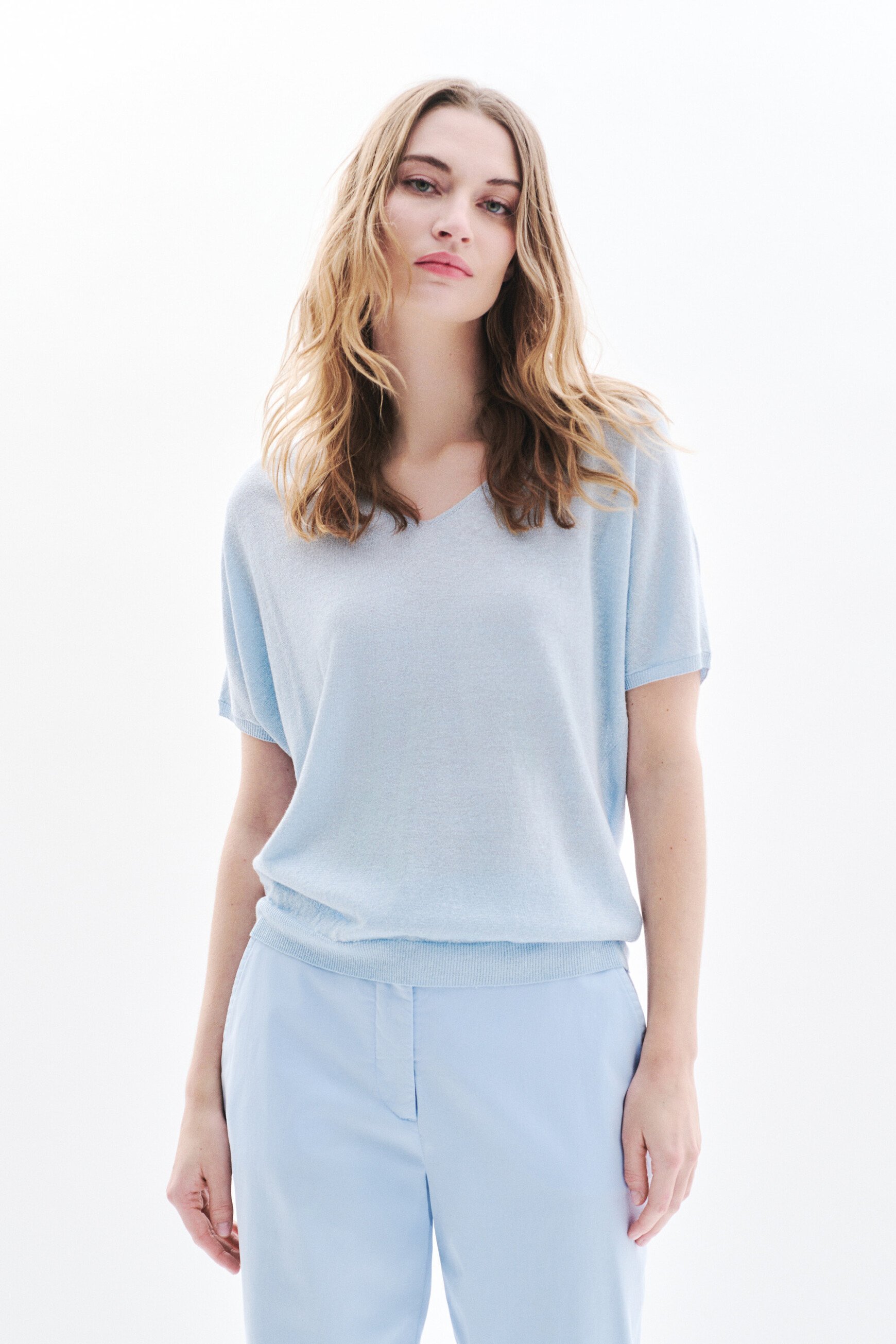 pull milanel2 bleu ciel femme Pull Milanel2 bleu ciel femme