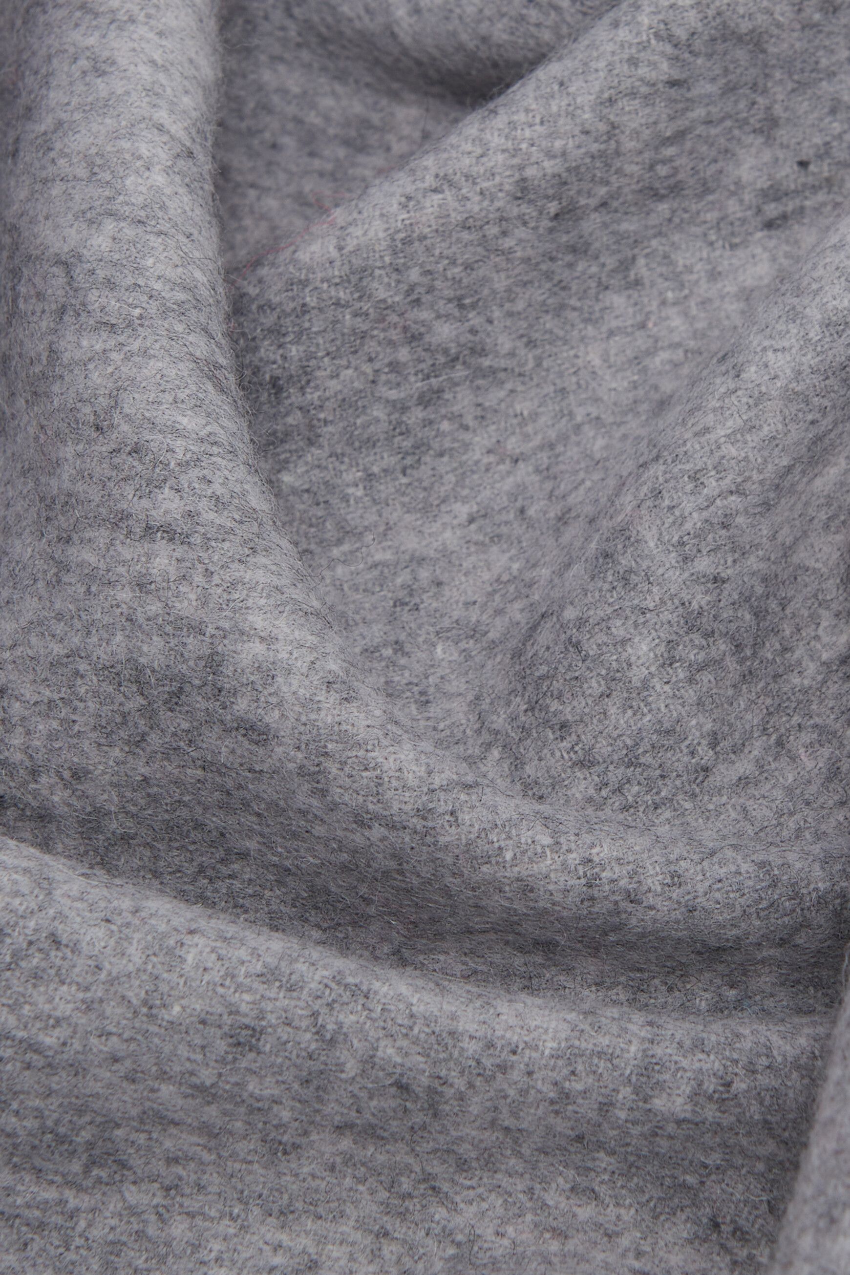 100% Wool RWS Scarf marie light grey woman