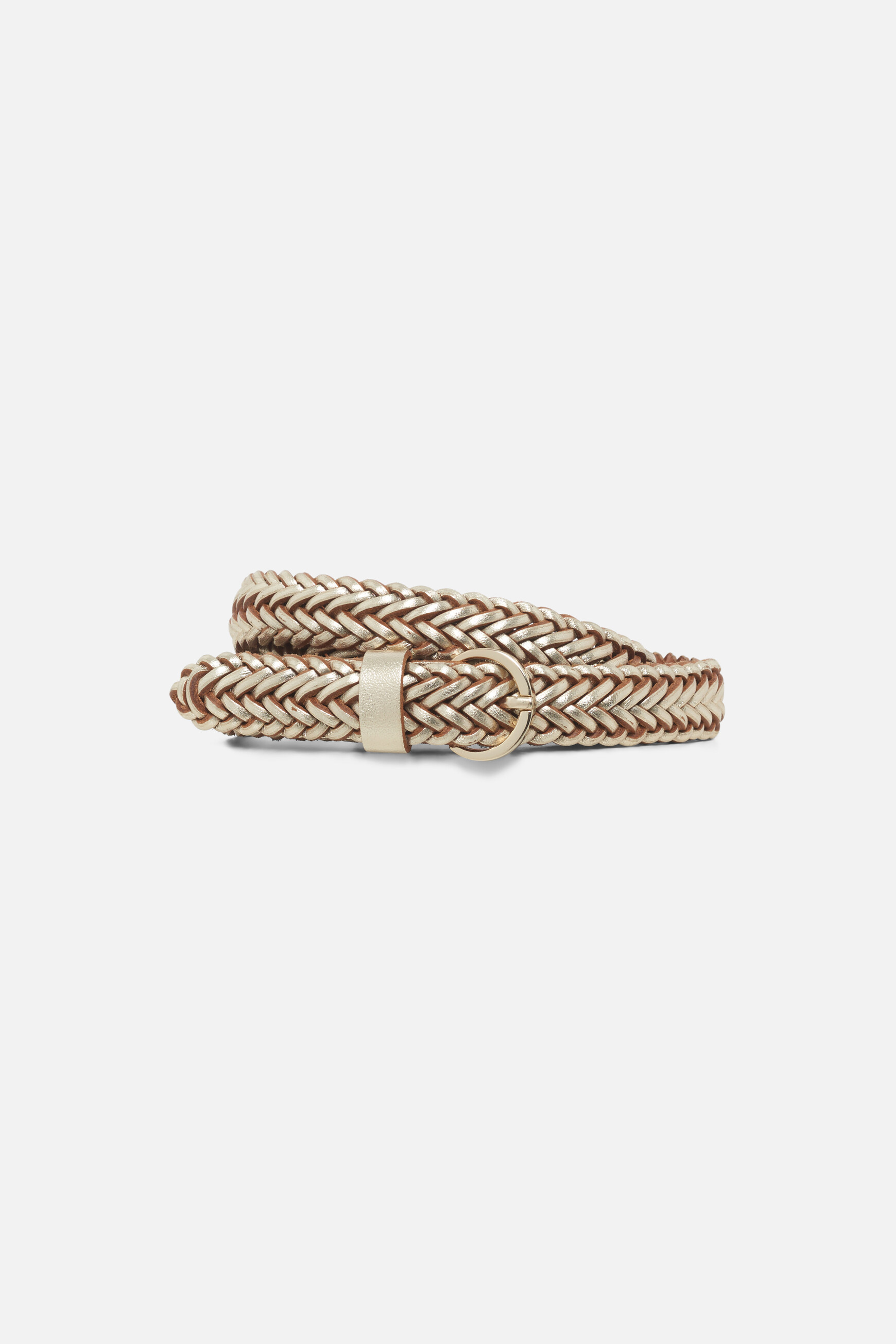 ceinture bexy 100 cuir de vachette couleur or femme Ceinture bexy 100% cuir de vachette couleur or femme