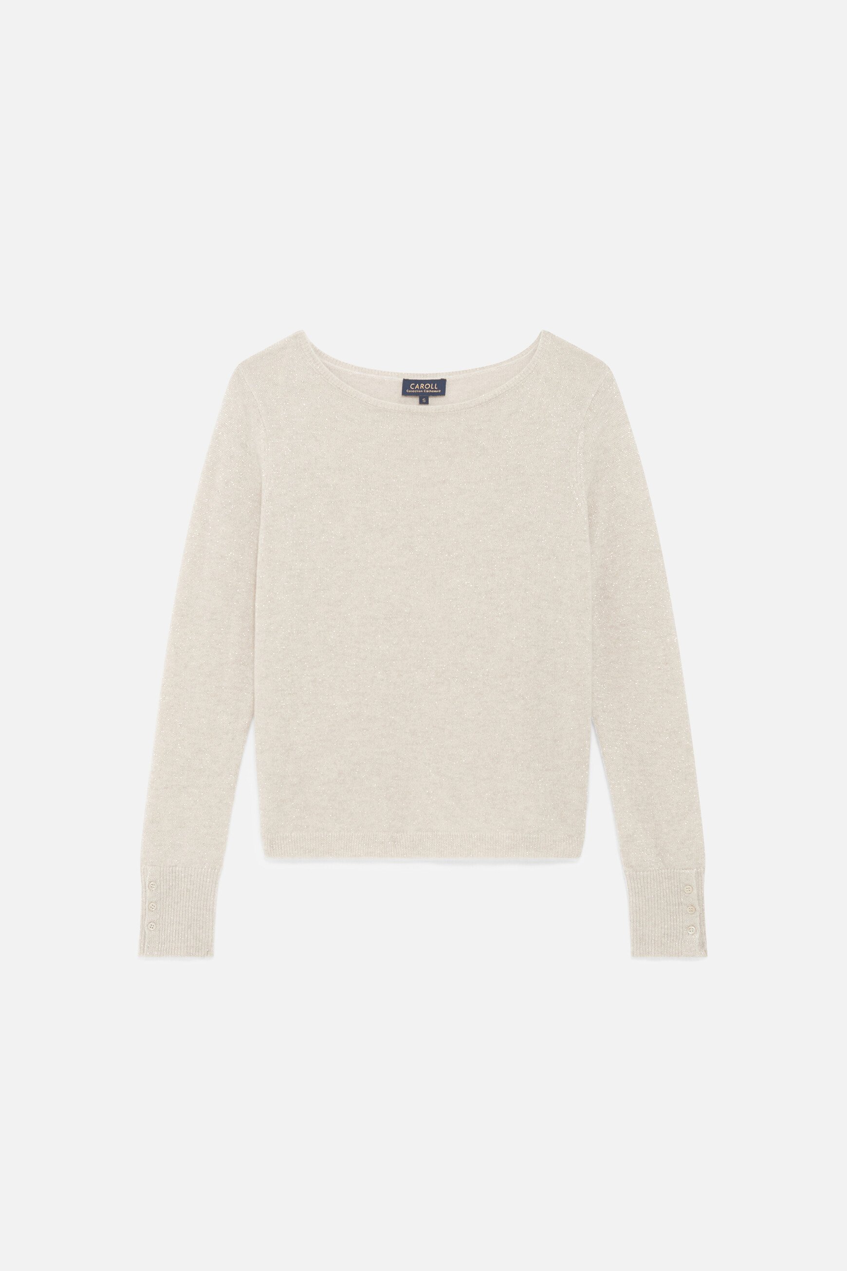 maglione zoan lurex sabbia donna Maglione zoan lurex sabbia donna