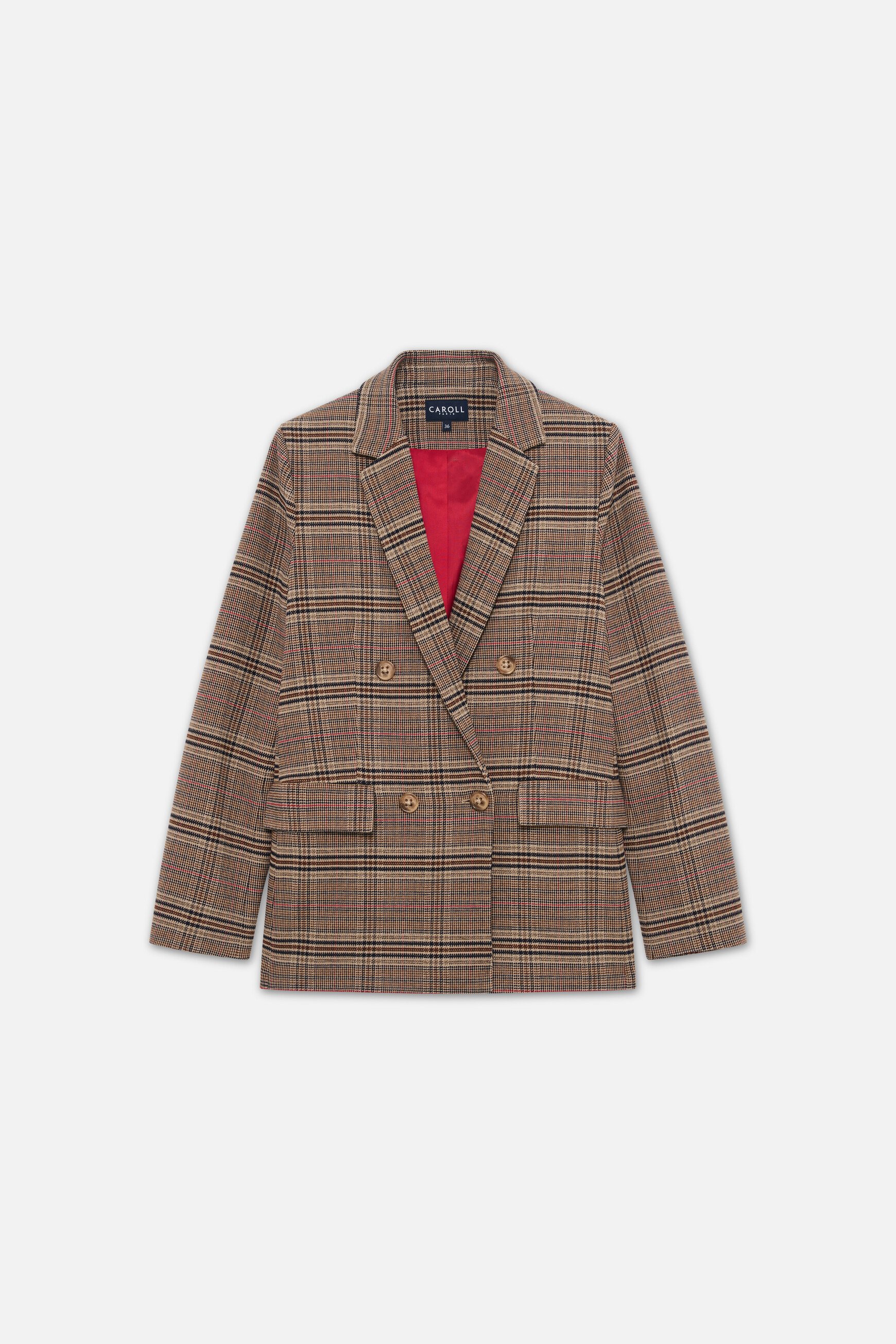 Veneziana jacket camel woman