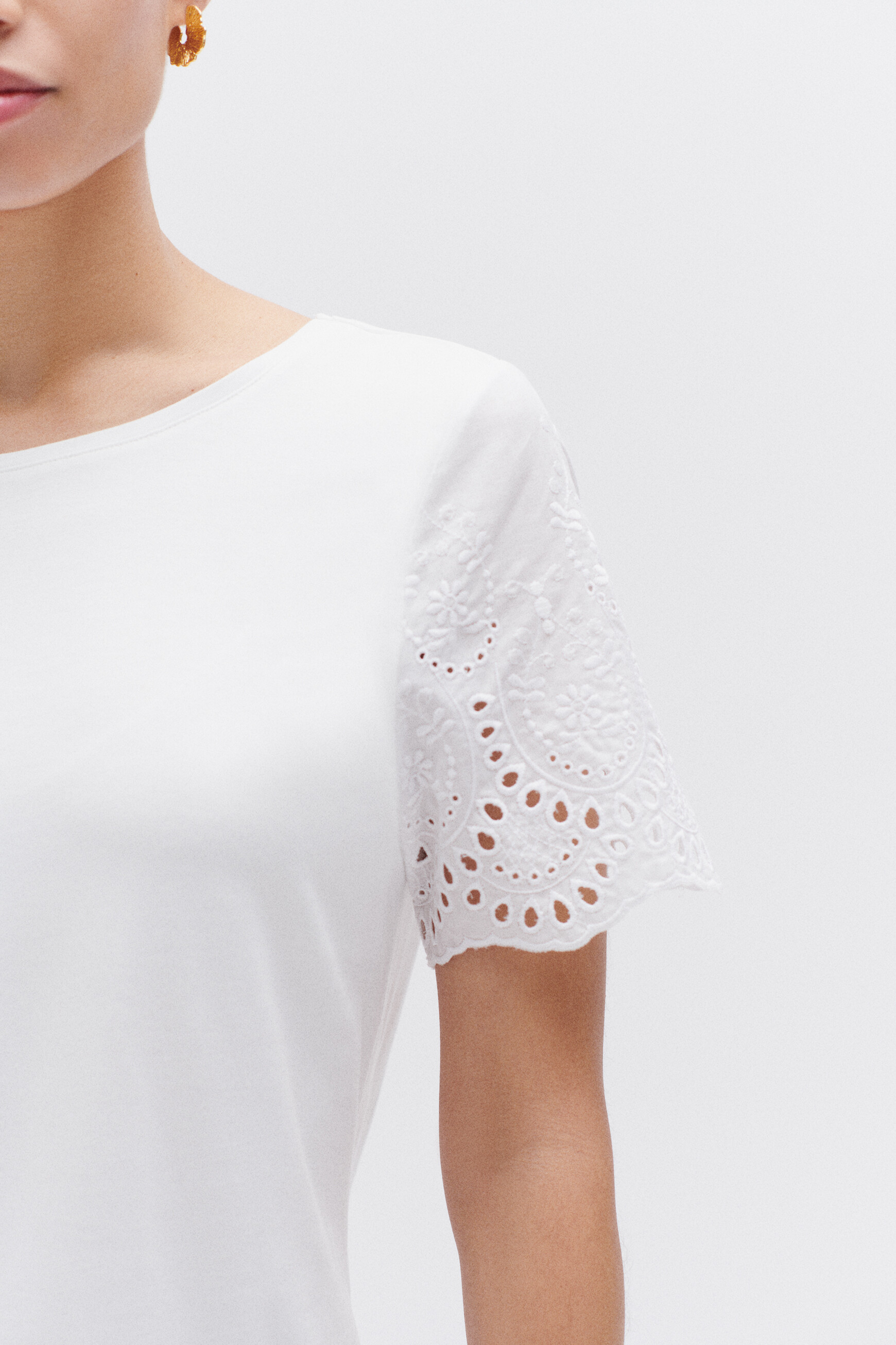 tshirt rosa blanc femme