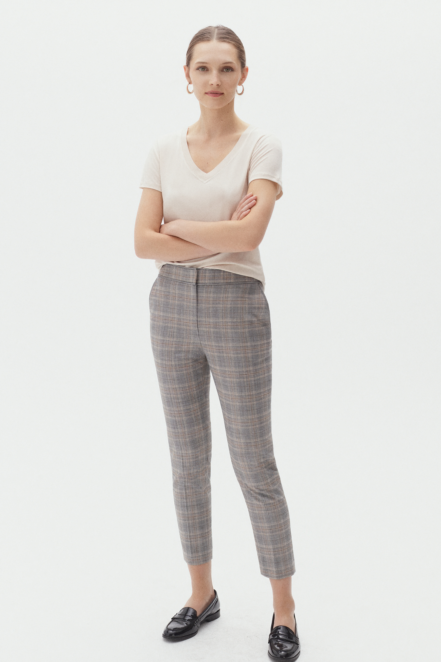 pantalon mario gris clair femme pantalon mario gris clair femme